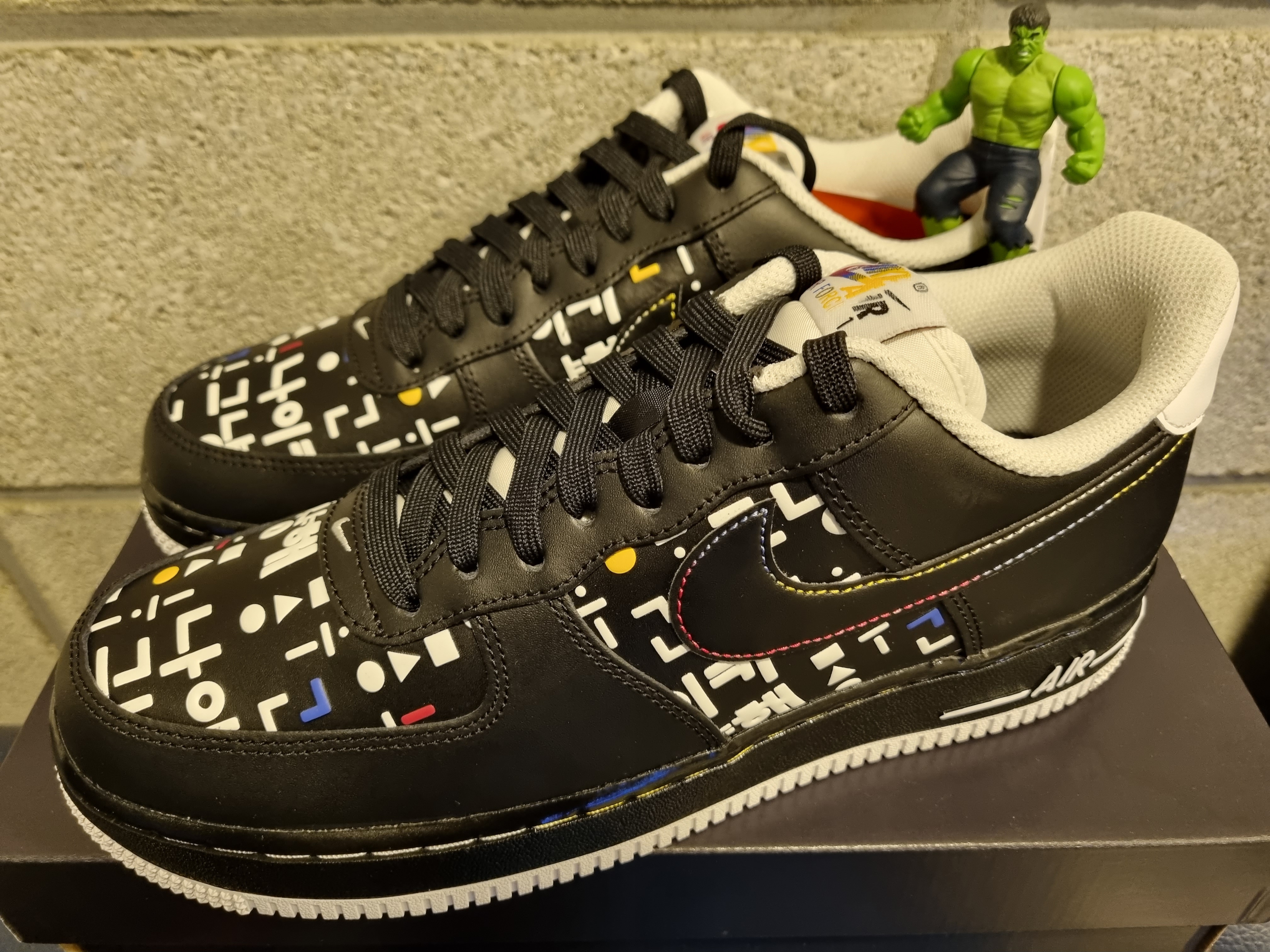 Nike Air Force 1 '07 LV8 Hangul Day 착용 스타일 - 1