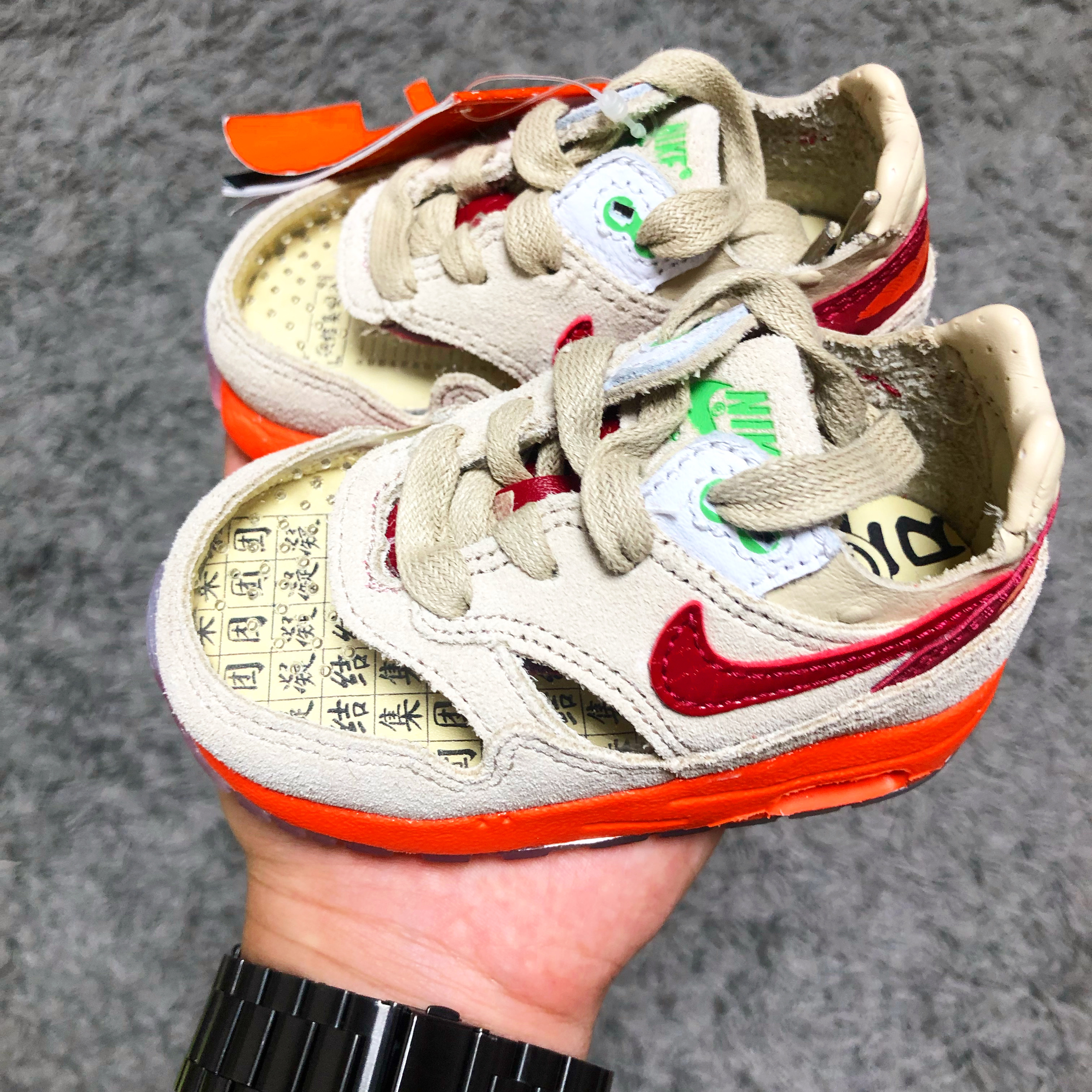 (TD) Nike x Clot Air Max 1 Net 착용 스타일