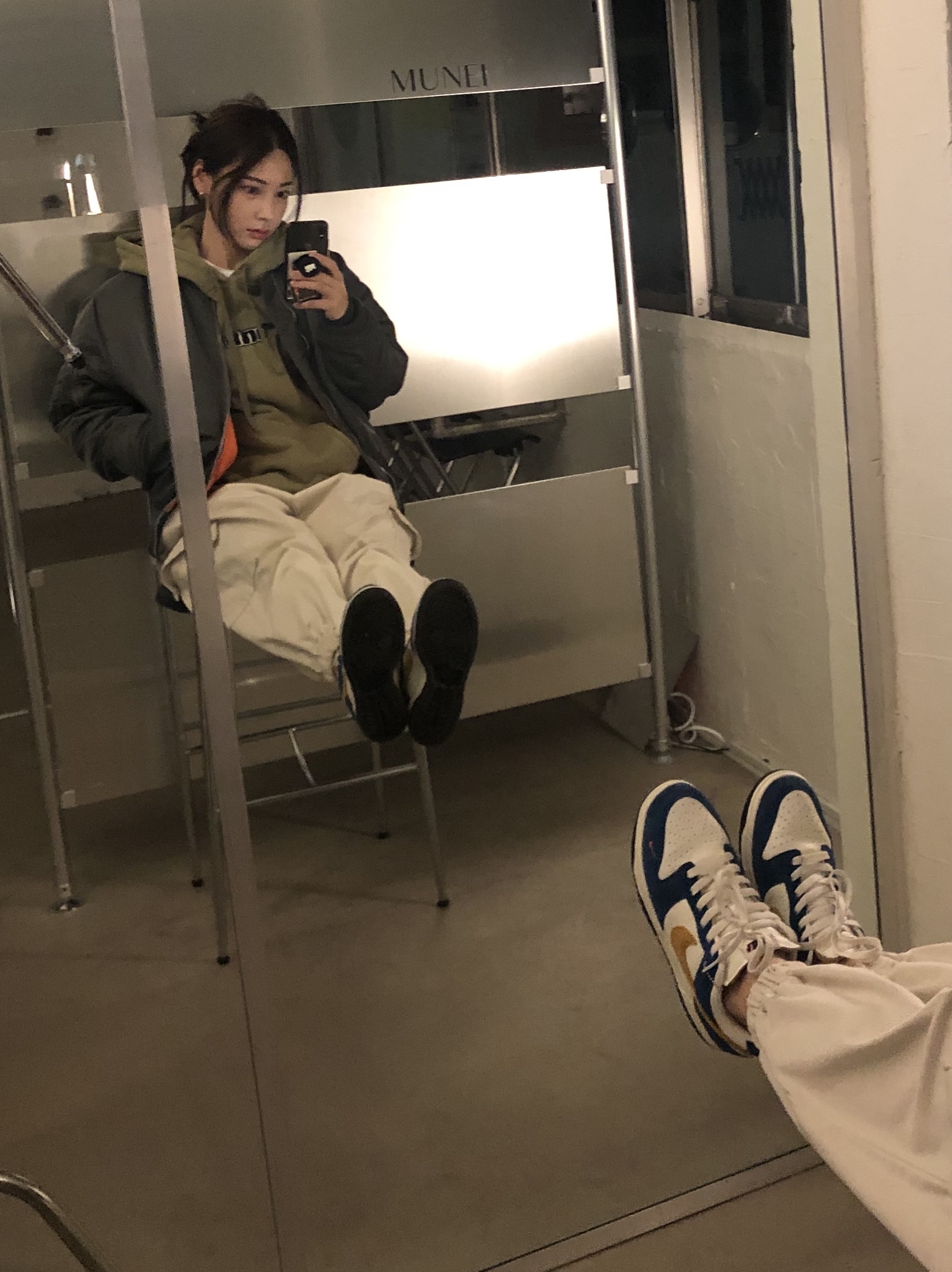 Nike x Kasina Dunk Low 80's Bus 착용 스타일 - 2