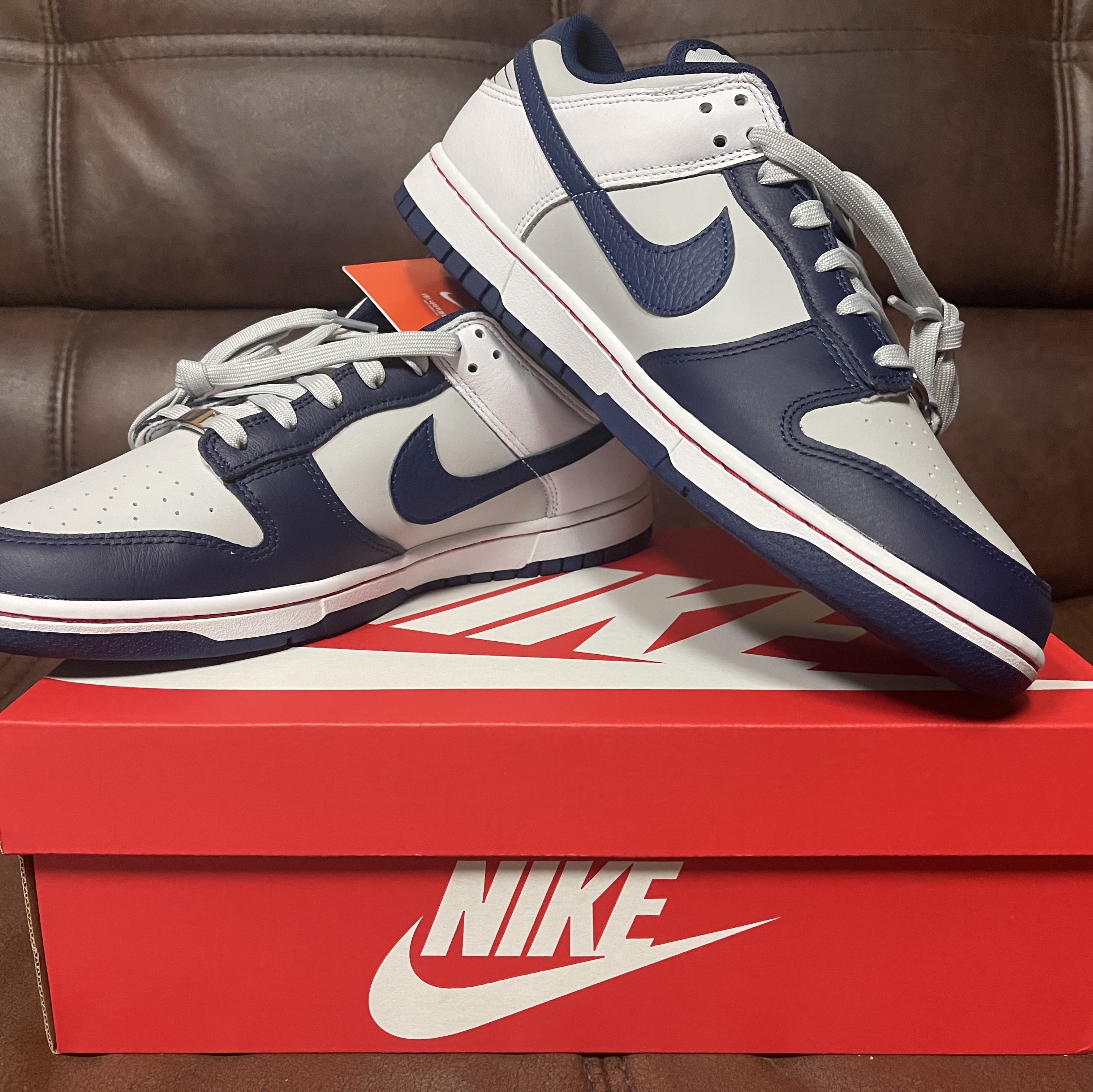Nike x NBA Dunk Low Retro EMB Nets 착용 스타일 - 1