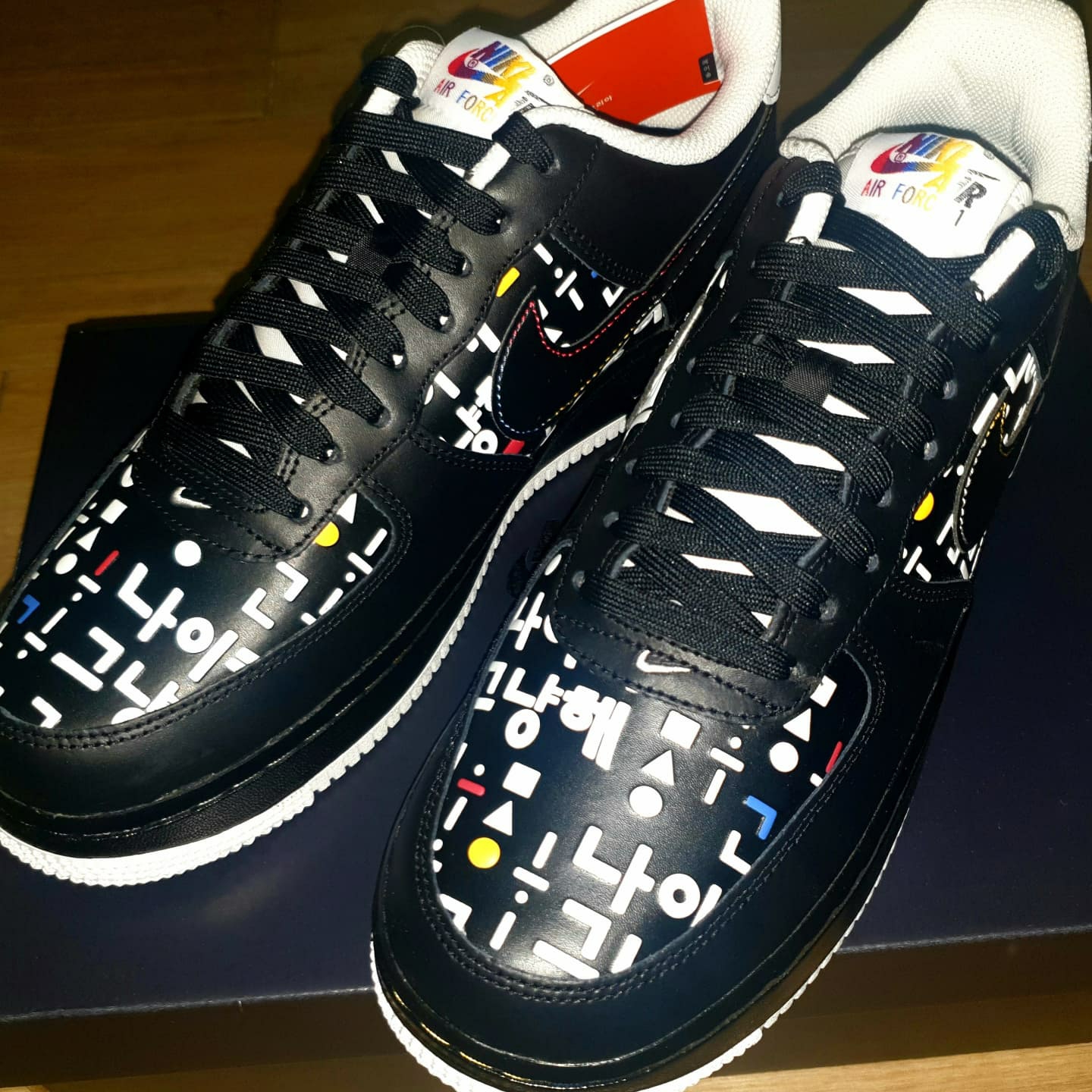 Nike Air Force 1 '07 LV8 Hangul Day 착용 스타일