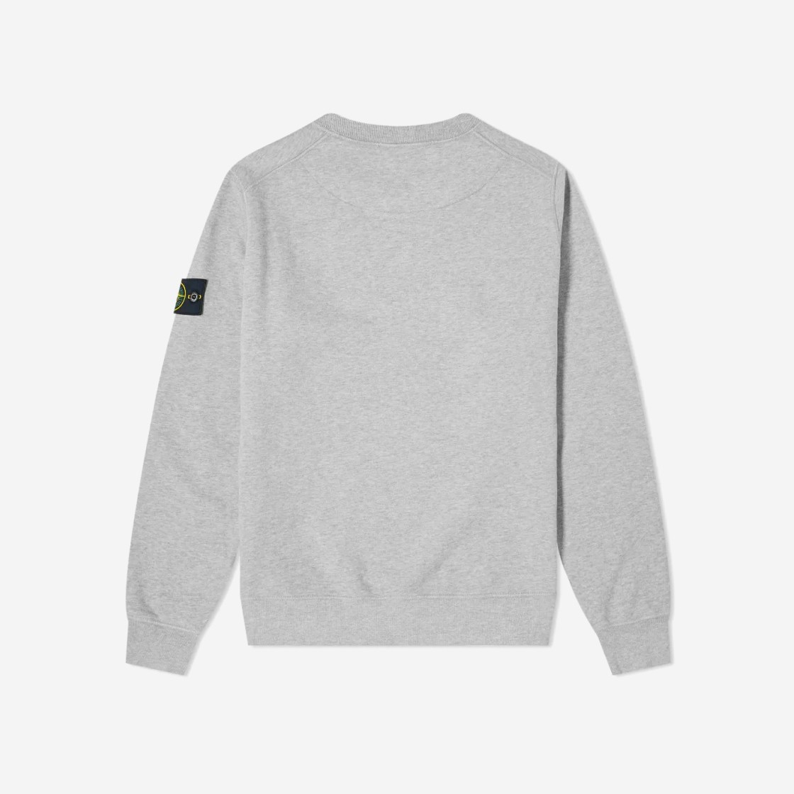 Stone Island 63020 Crewneck Sweatshirt Melange Grey - 20FW 상세 이미지 2