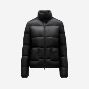 (W) Moncler Lannic Short Down Jacket Black - 21FW