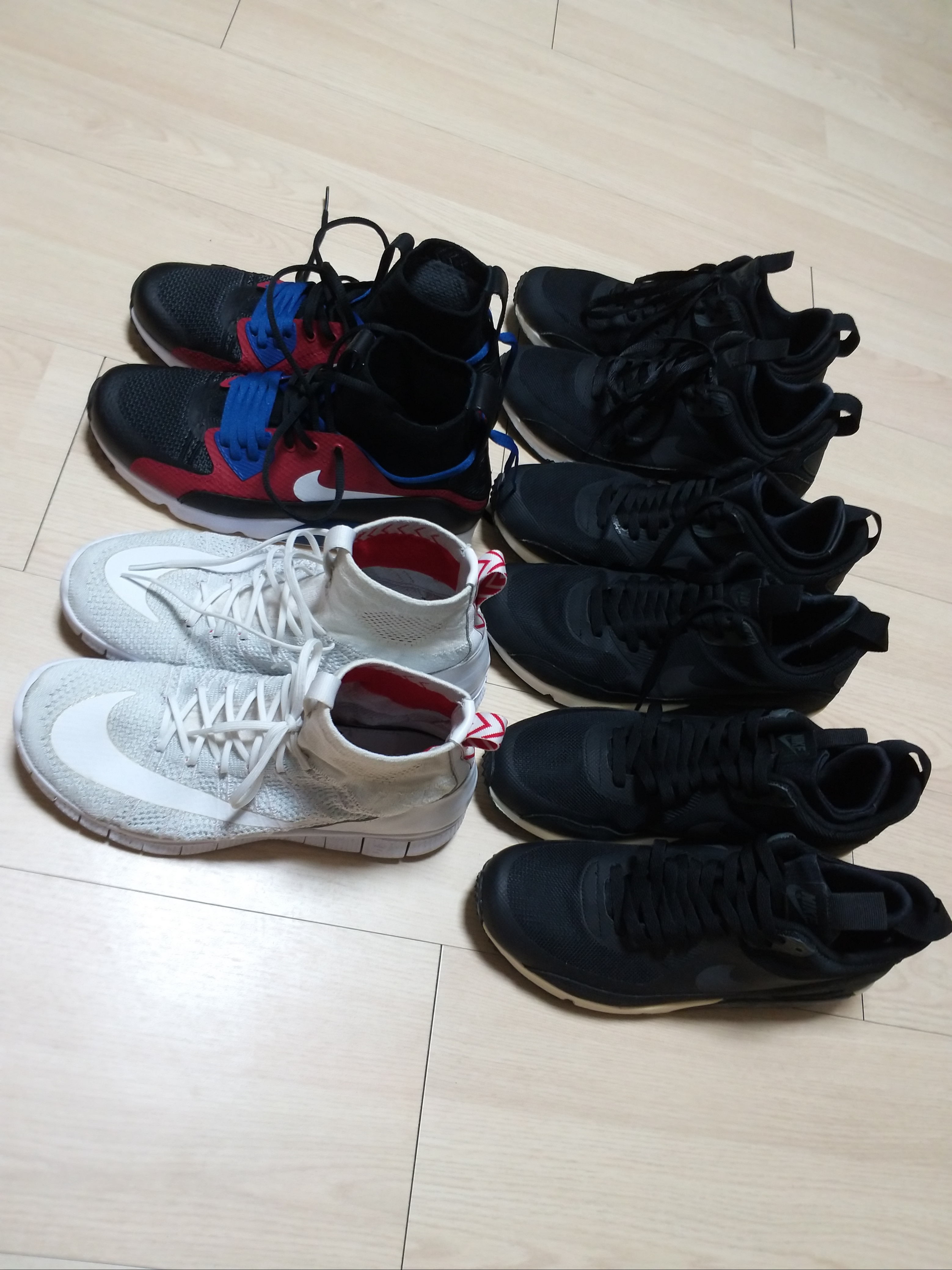 Nike Free Flyknit Mercurial White Pure Platinum, Nike Air Max 90 Ultra Superfly T 착용 스타일