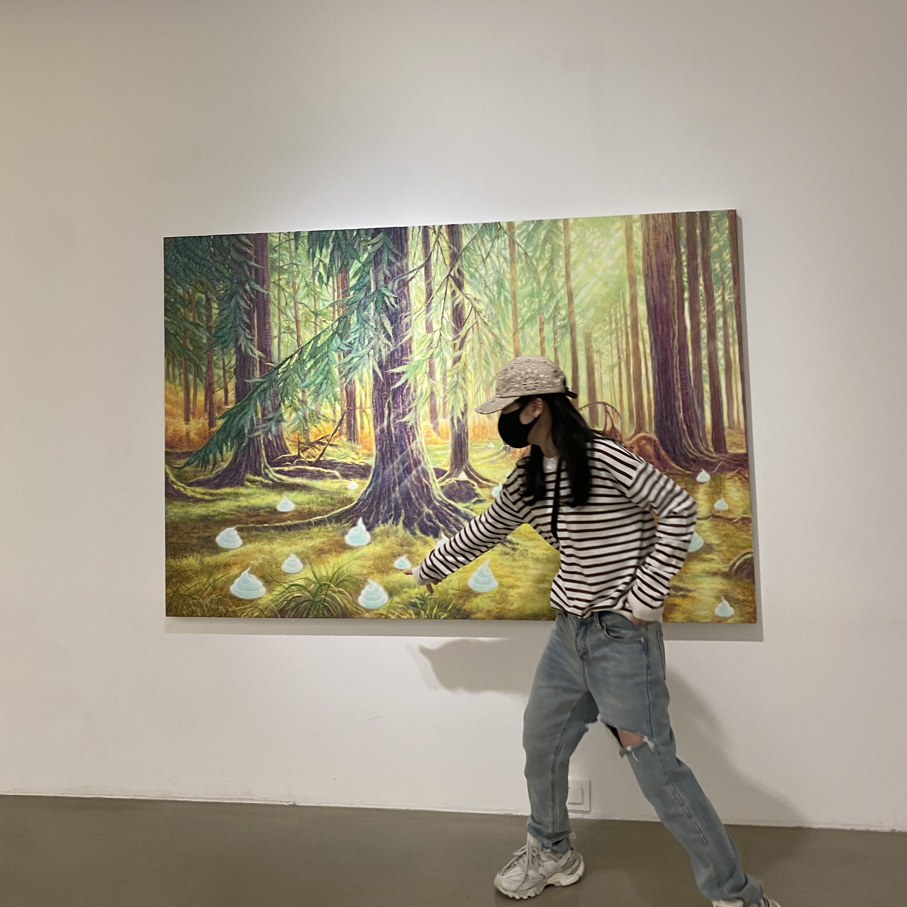 Supreme Bandana Camp Cap Tan - 21SS, Balenciaga Track.2 Sneakers White 착용 스타일 - 1