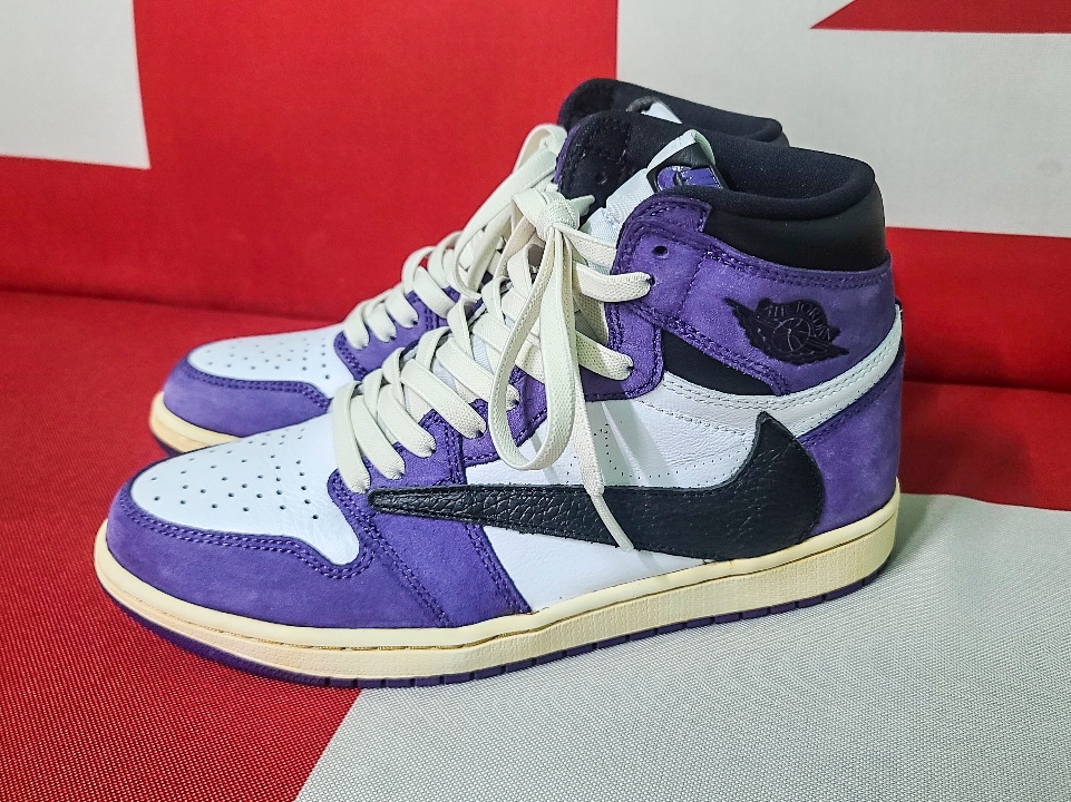 Jordan 1 Retro High OG Court Purple 2020 착용 스타일 - 5