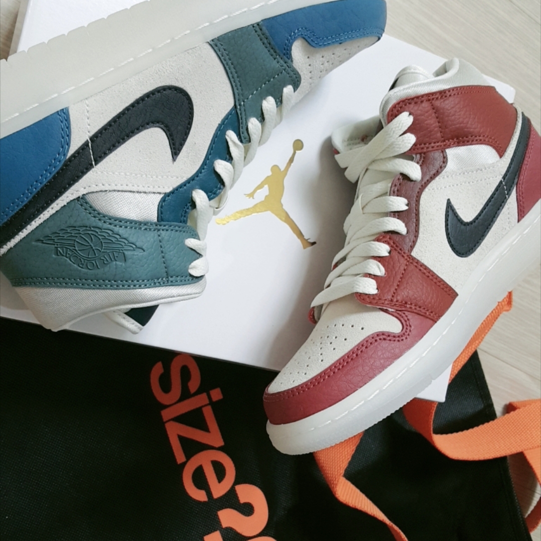 (W) Jordan 1 Mid Anti Gravity Machines 착용 스타일 - 2