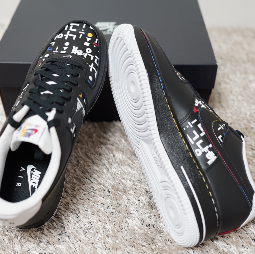 Nike Air Force 1 '07 LV8 Hangul Day 착용 스타일 - 5