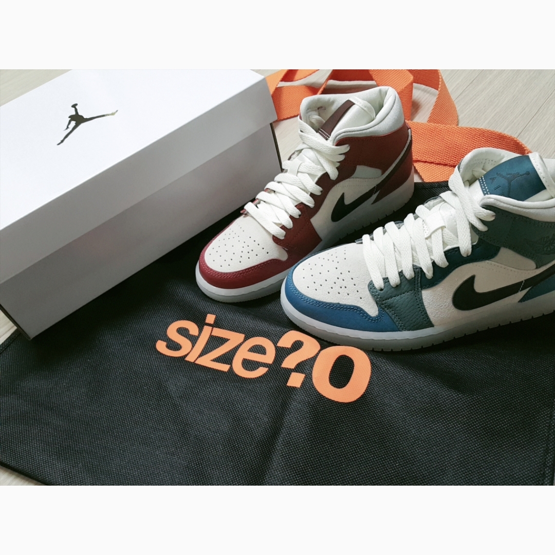 (W) Jordan 1 Mid Anti Gravity Machines 착용 스타일 - 1