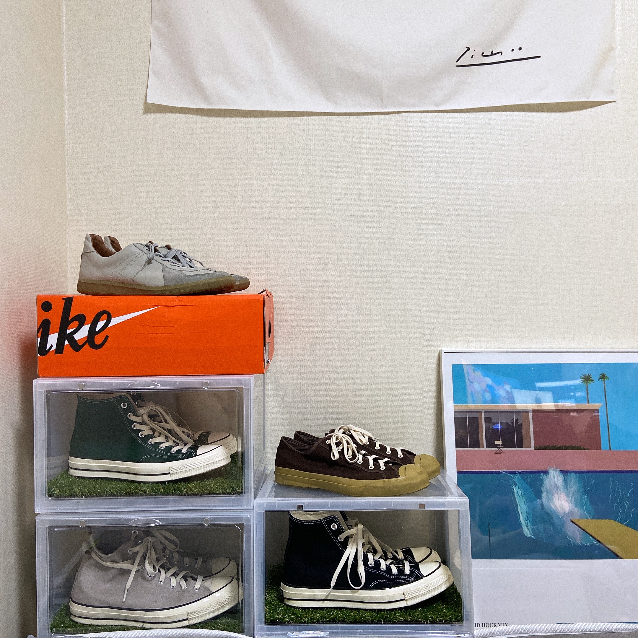 Converse x Fear of God Essentials Chuck 70 Hi Grey 착용 스타일