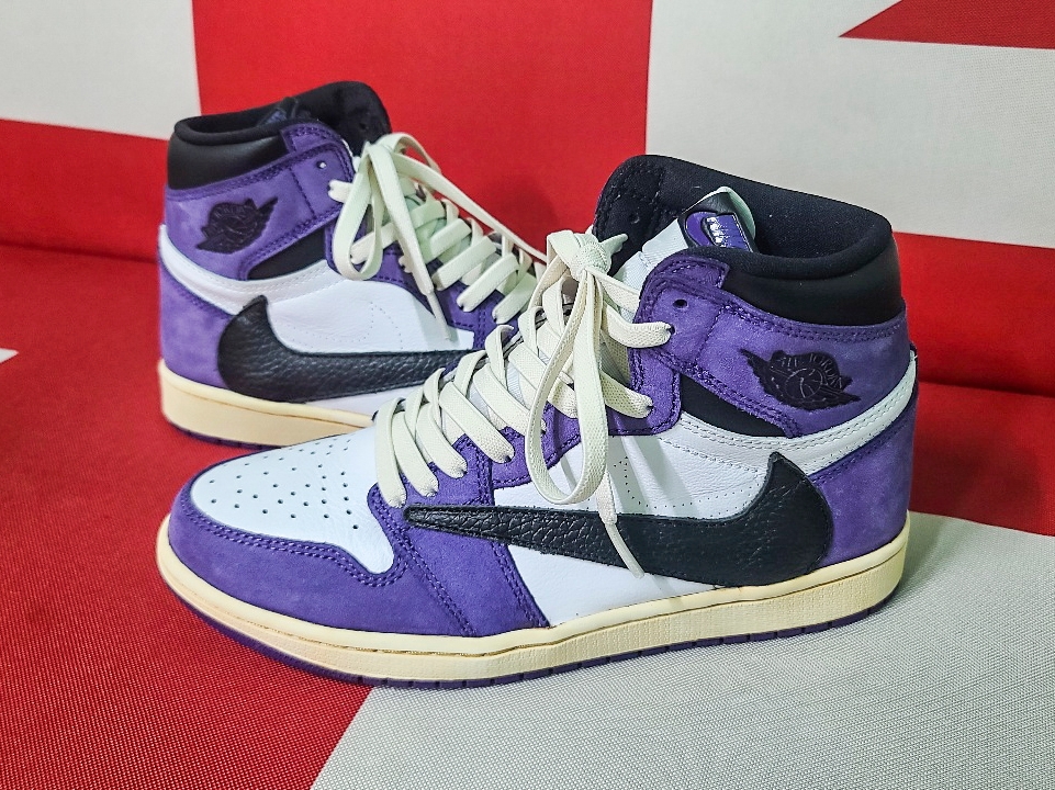Jordan 1 Retro High OG Court Purple 2020 착용 스타일 - 2