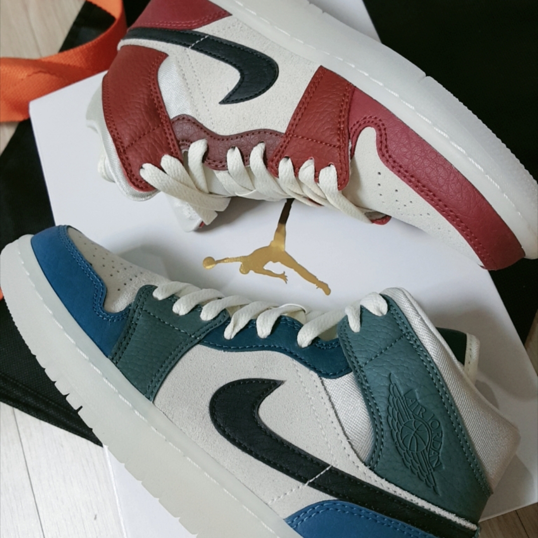 (W) Jordan 1 Mid Anti Gravity Machines 착용 스타일 - 4