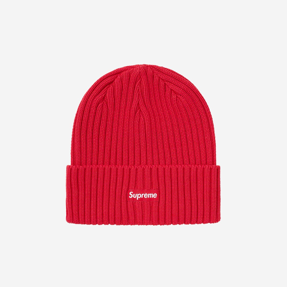 Supreme Overdyed Beanie Red - 21SS 상세 이미지 1