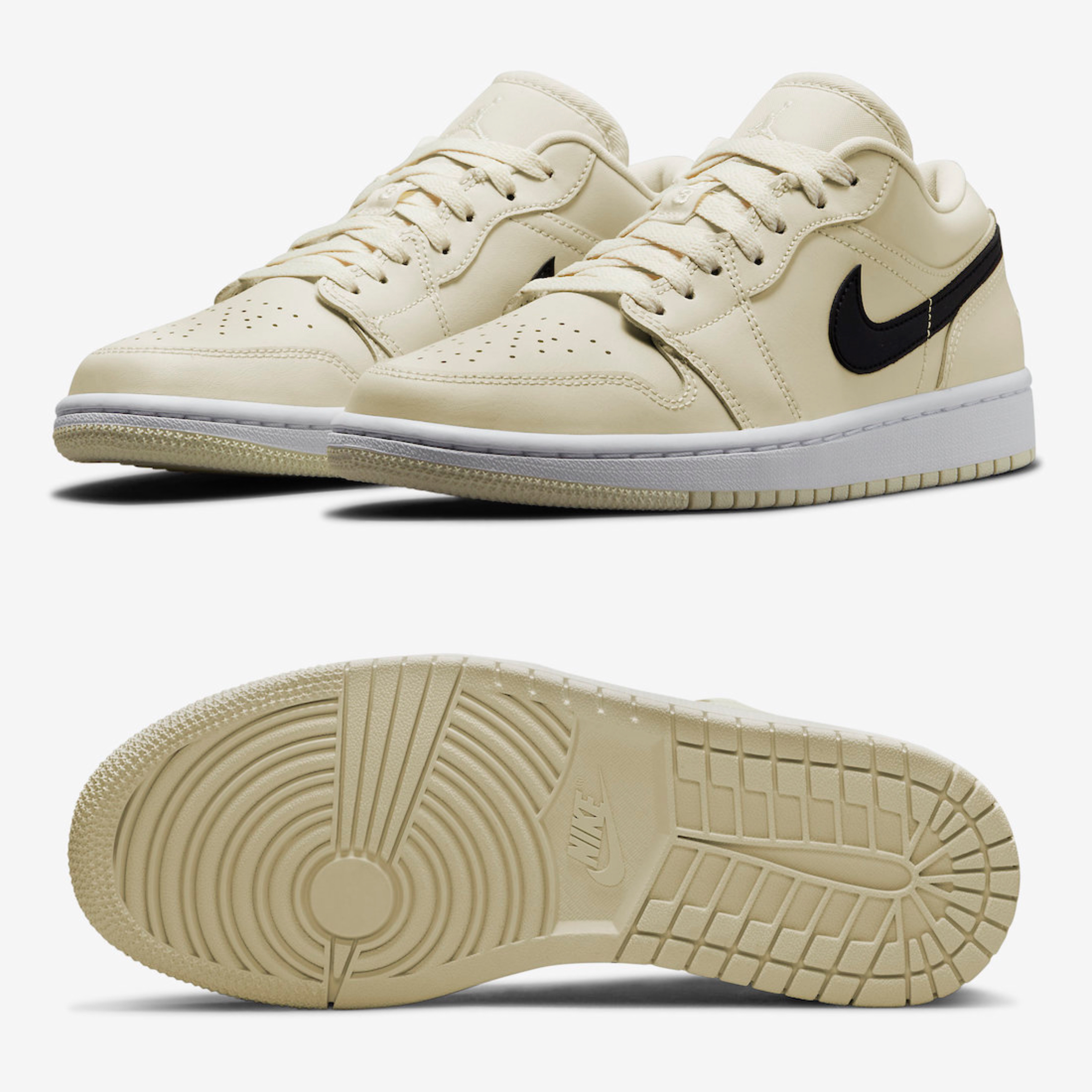 (W) Jordan 1 Low Coconut Milk 착용 스타일 - 2
