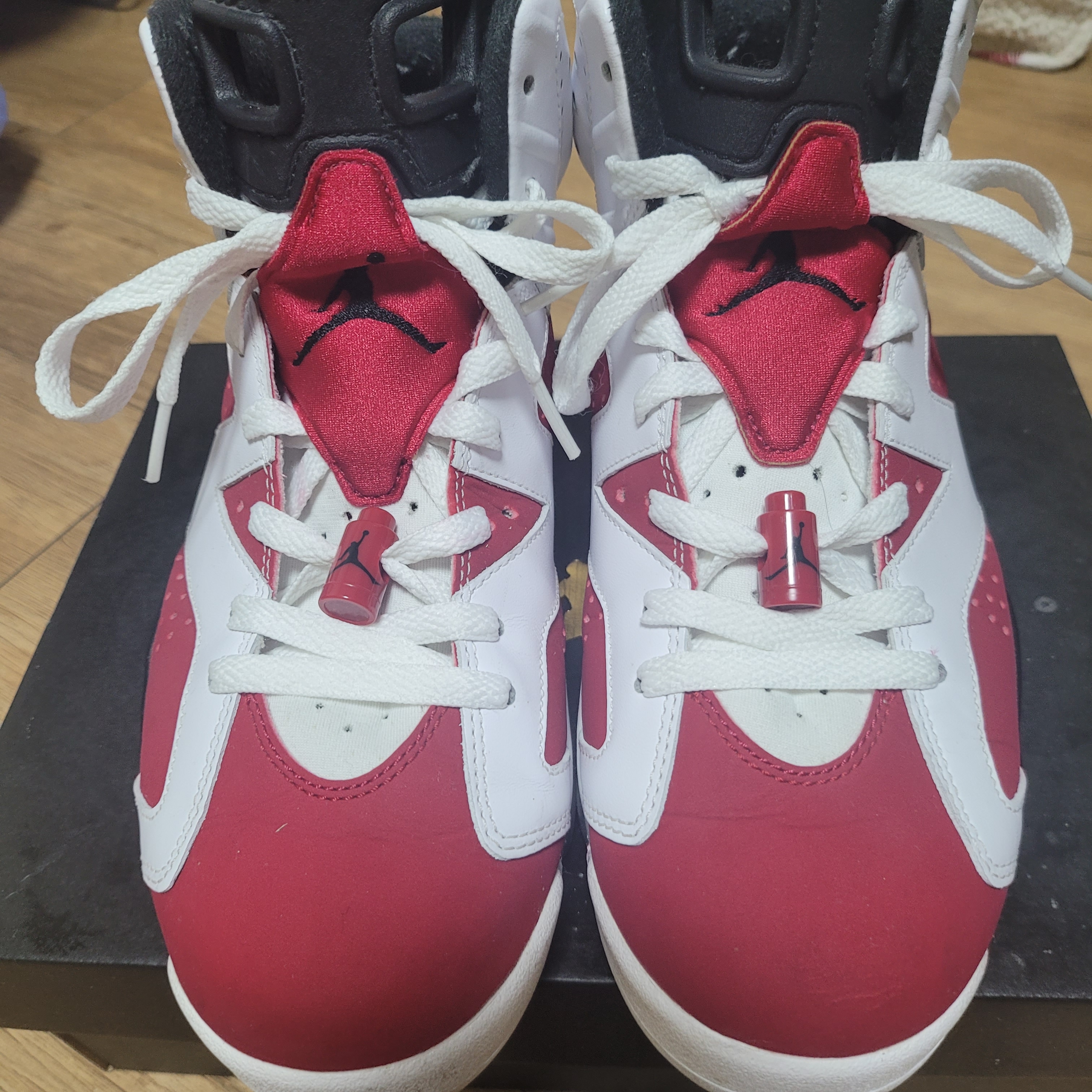 Jordan 6 Retro Carmine 2014 착용 스타일 - 2