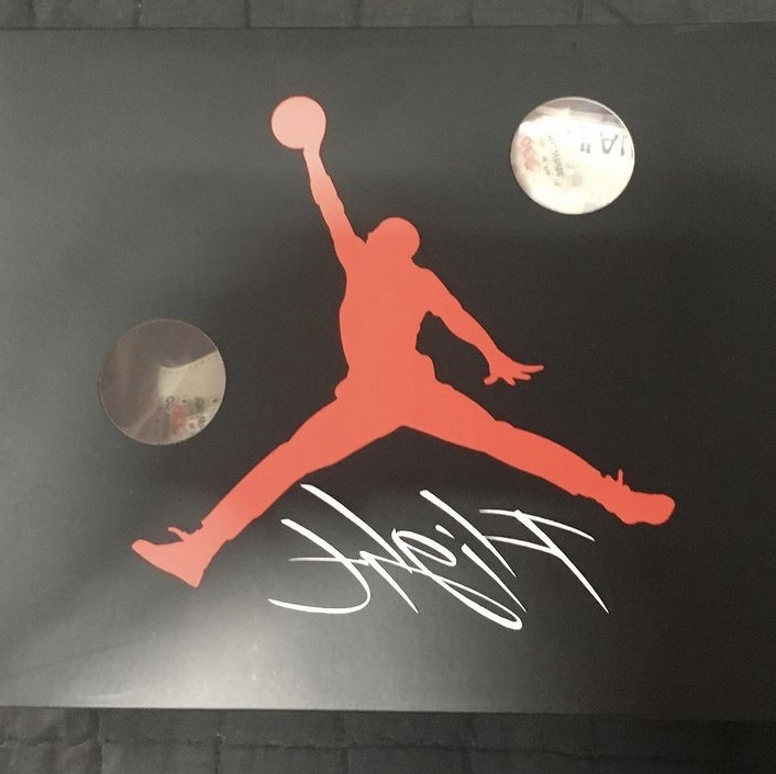 (W) Jordan 4 x Off-White Retro SP Sail 착용 스타일 - 2