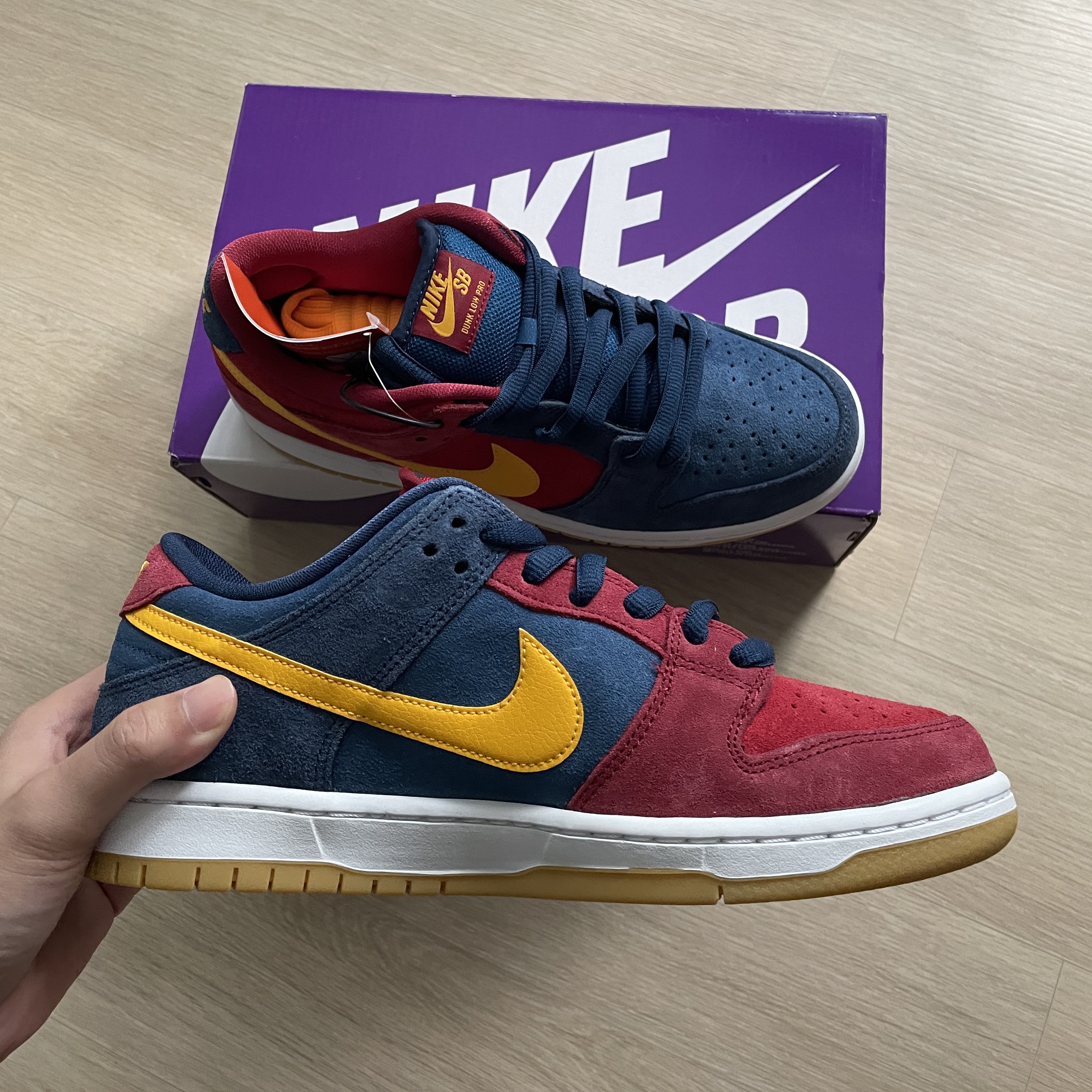 Nike SB Dunk Low Pro Premium Barcelona 착용 스타일 - 3