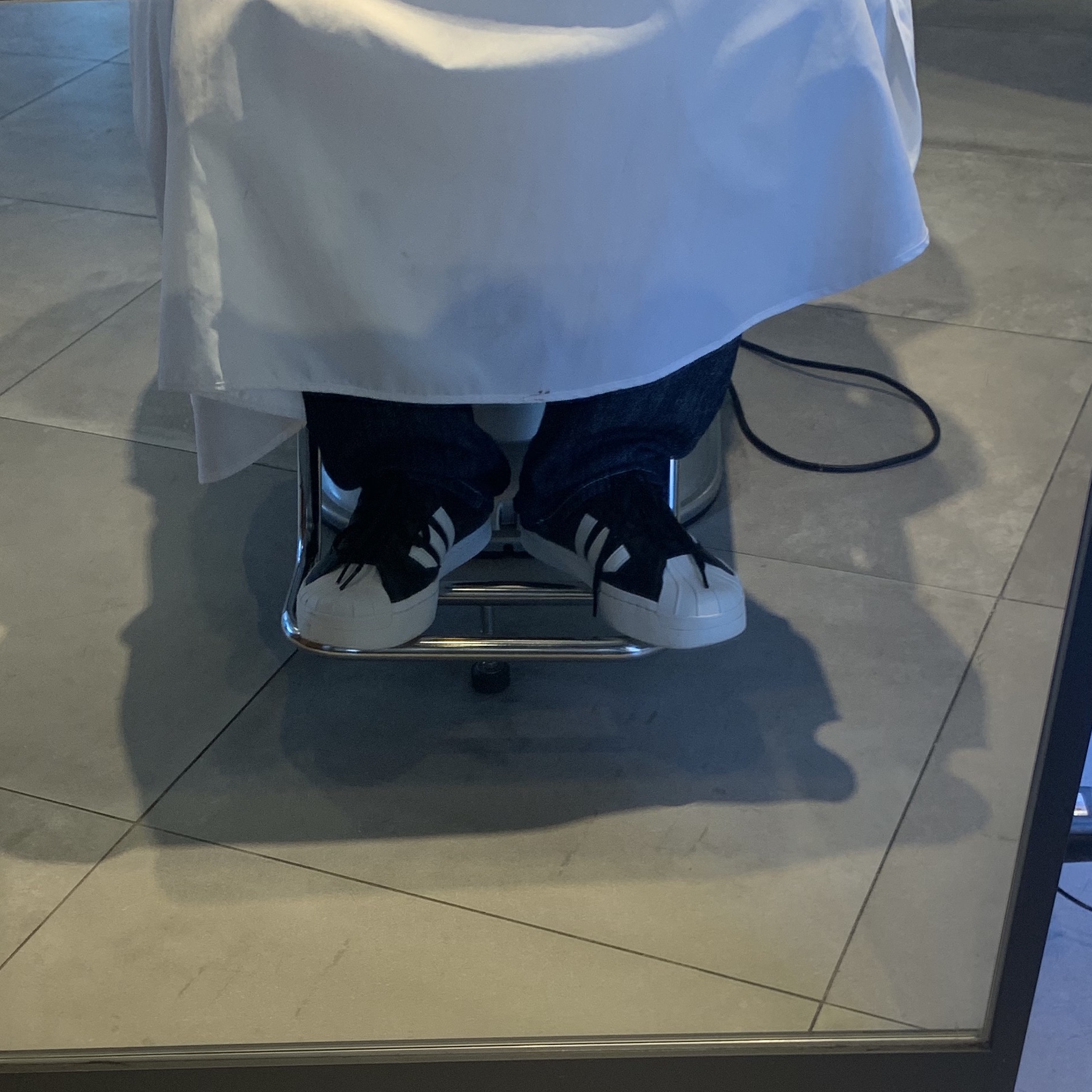 Y-3 Yohji Star Black White 착용 스타일