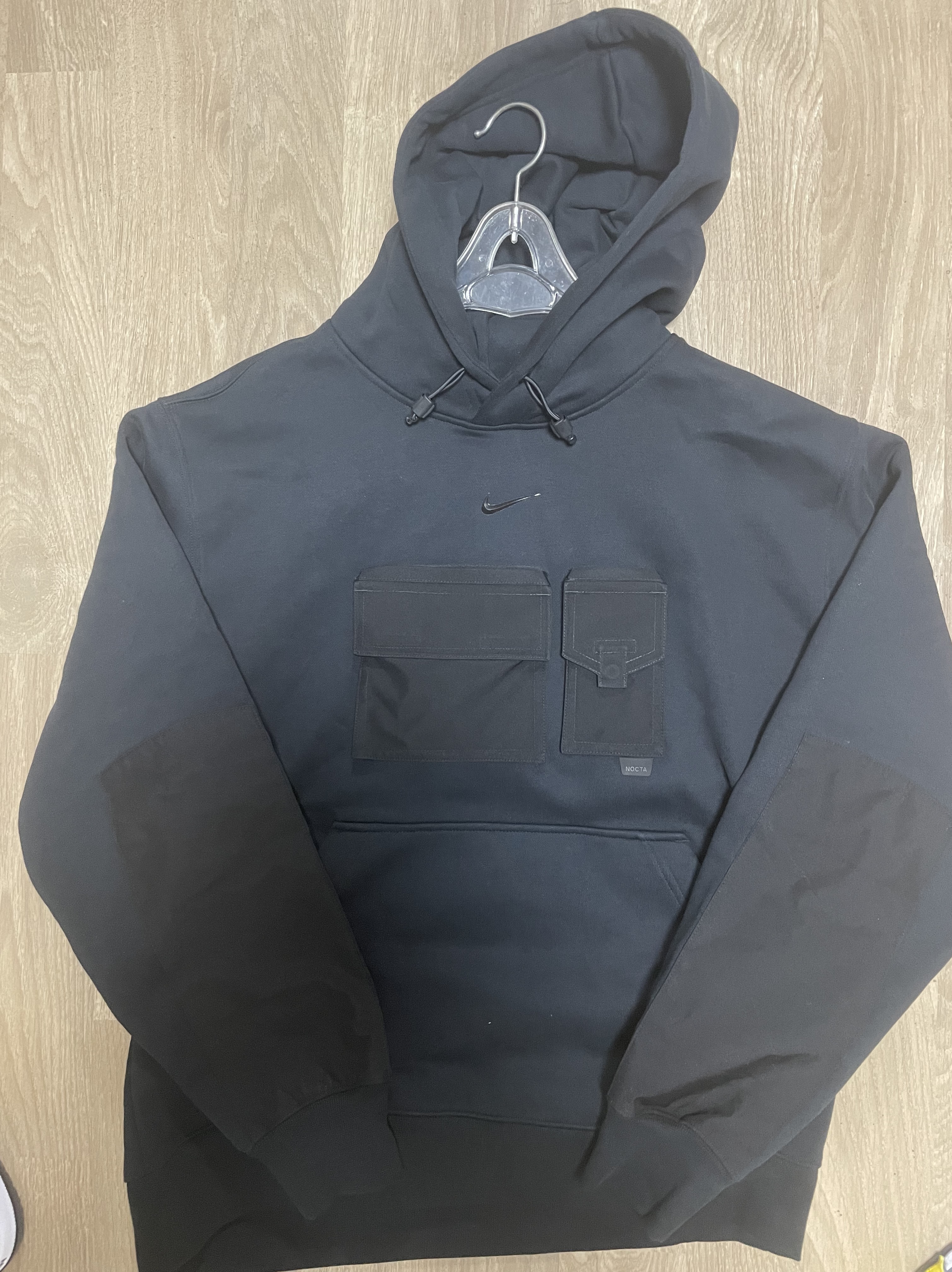 Nike x Drake Nocta NRG Hoodie Black - US/EU, Nike x Off-White NRG Pants Black 착용 스타일 - 4