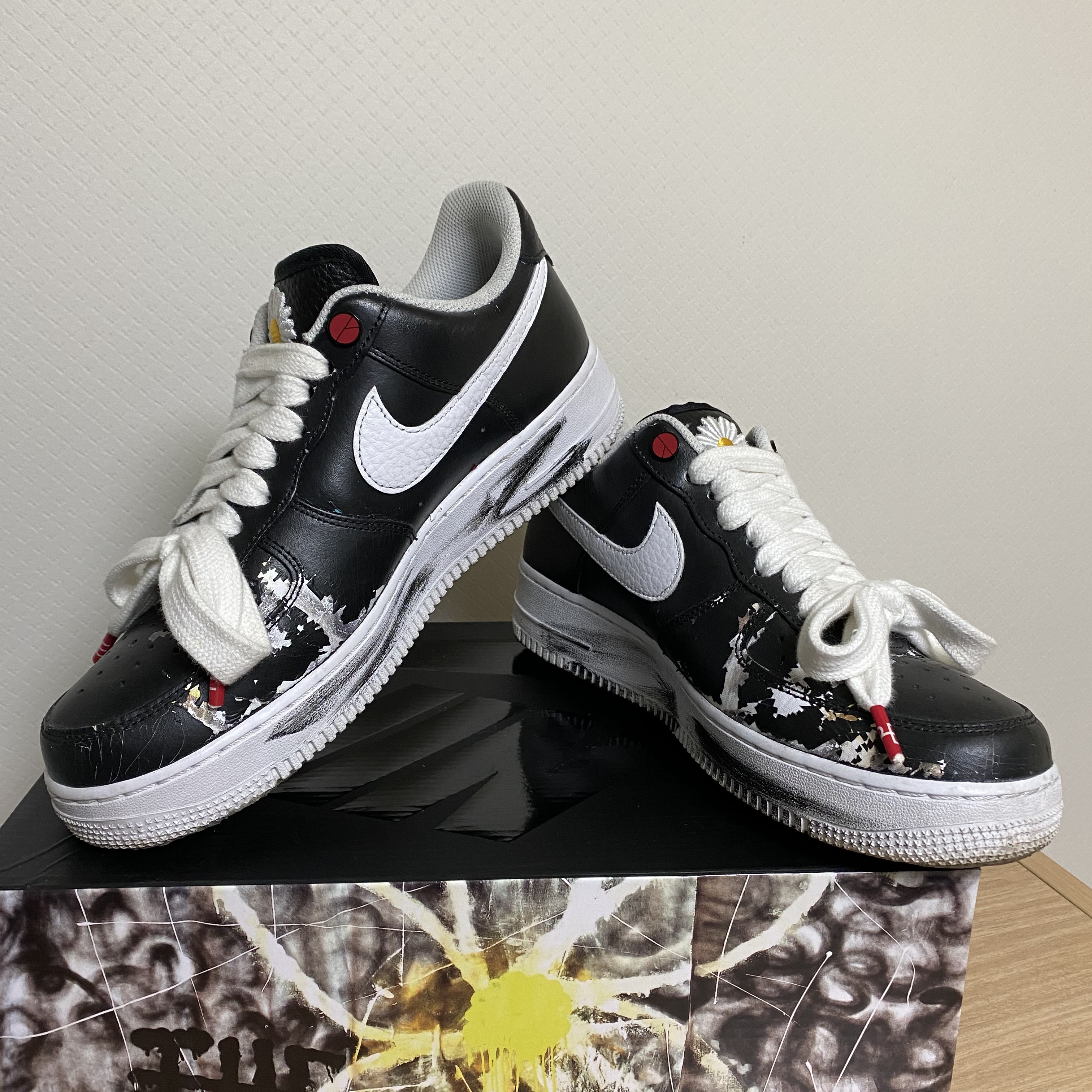 Nike x Peaceminusone Air Force 1 Low Para-Noise 착용 스타일