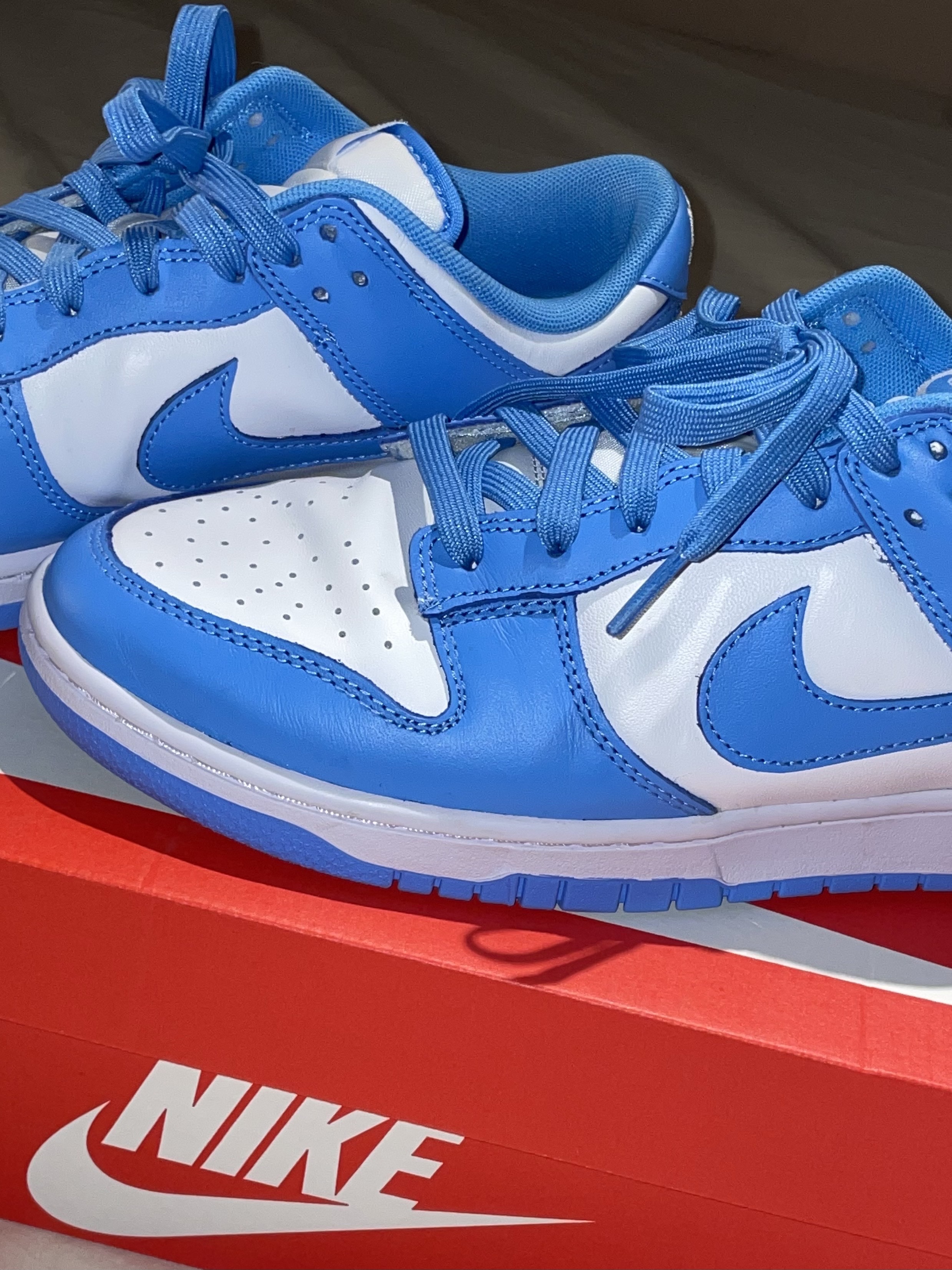Nike Dunk Low Retro University Blue 착용 스타일