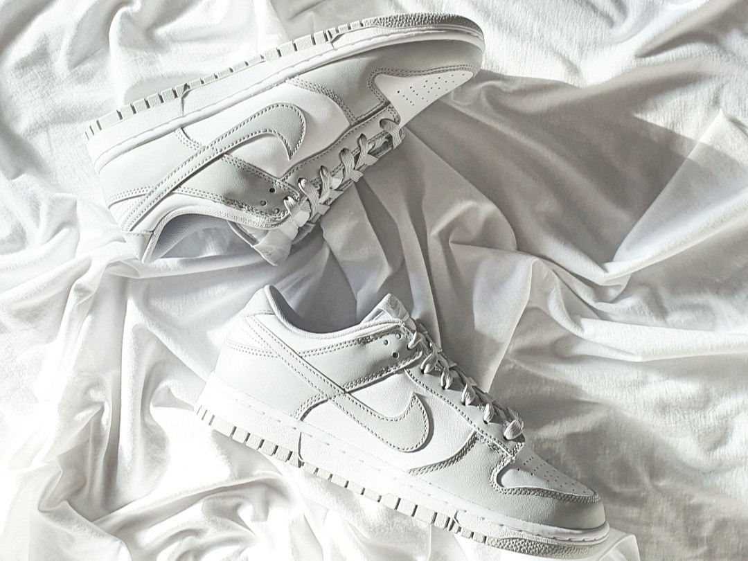Nike Dunk Low Retro Grey Fog 착용 스타일 - 2