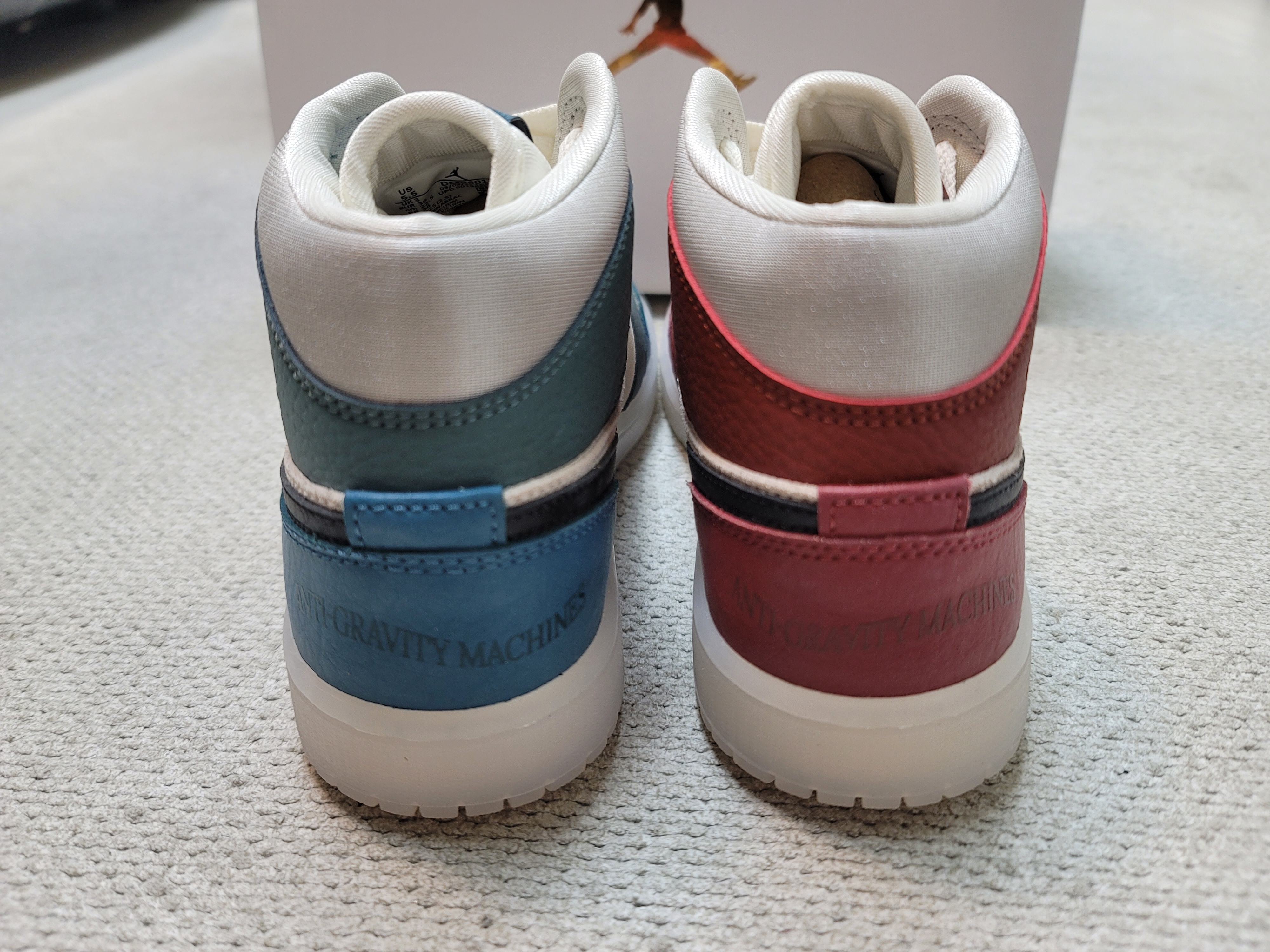 (W) Jordan 1 Mid Anti Gravity Machines 착용 스타일 - 3