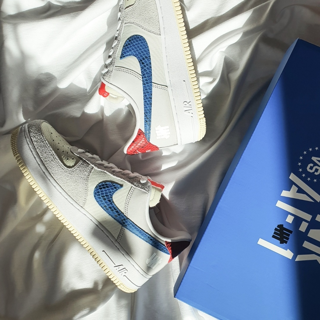Nike x Undefeated Air Force 1 Low SP 5 On It 착용 스타일