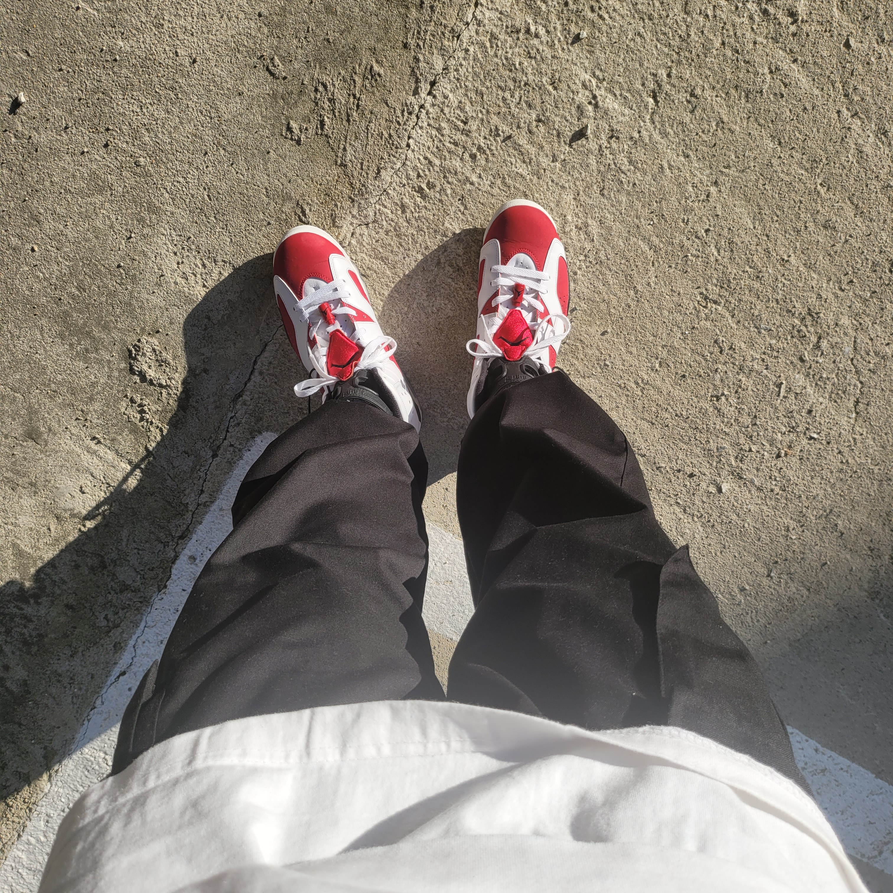 Jordan 6 Retro Carmine 2014 착용 스타일 - 1