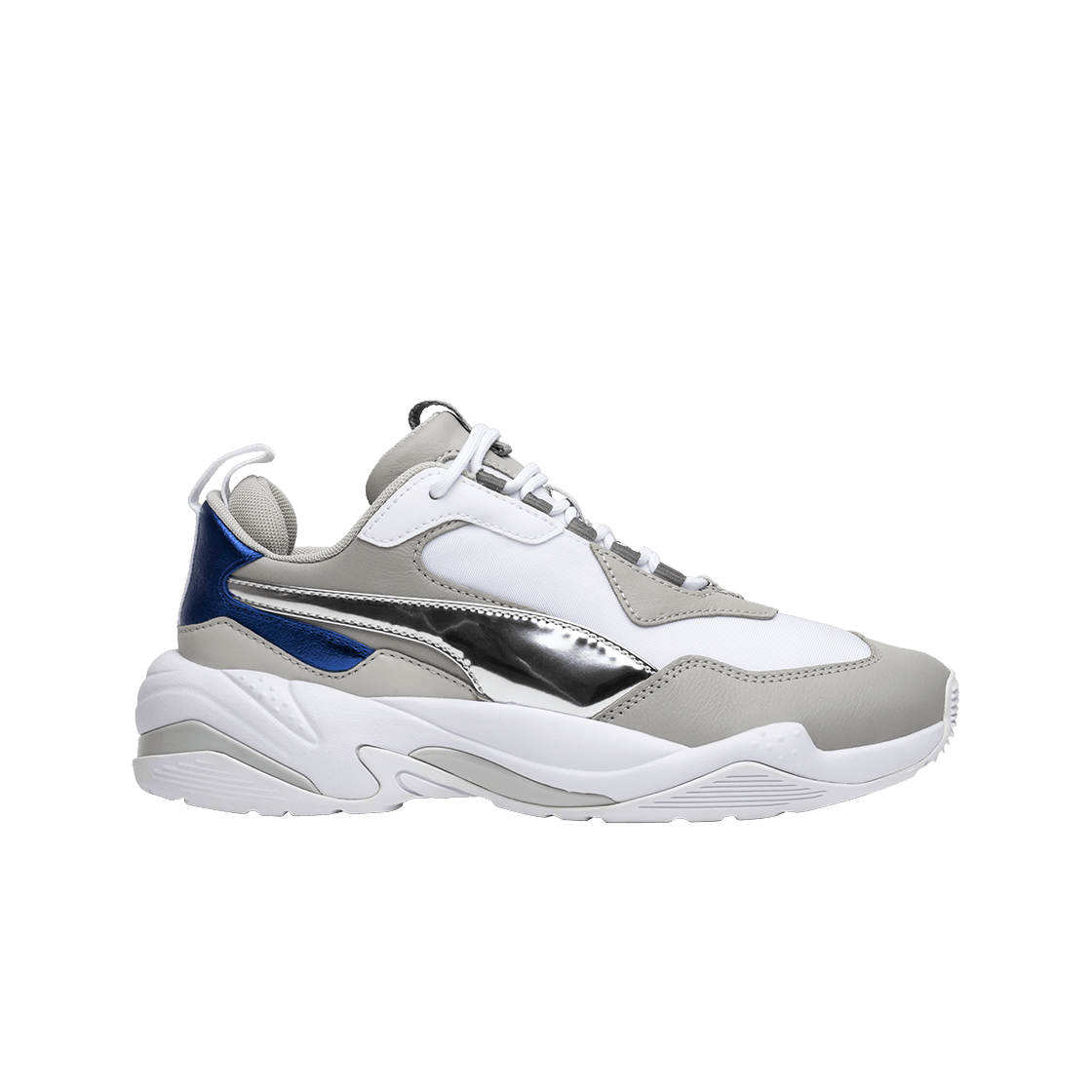(W) 푸마 썬더 일렉트릭 화이트 그레이 바이올렛((W) Puma Thunder Electric White Grey Violet) - 1