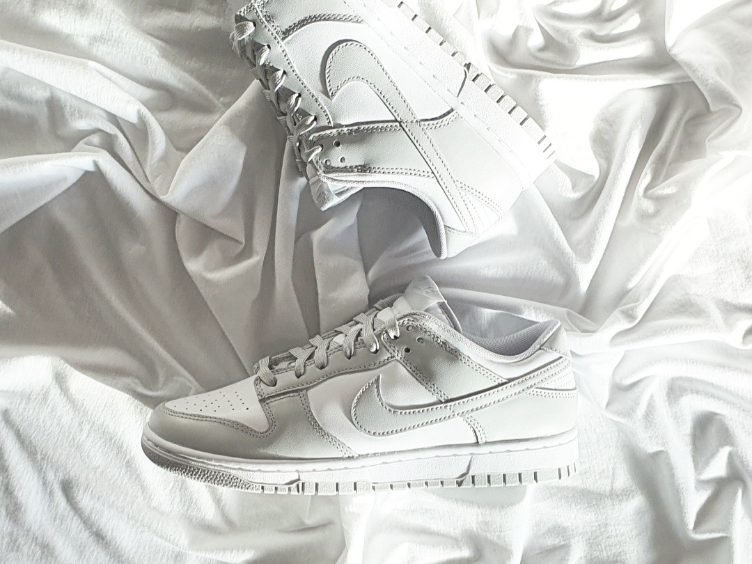 Nike Dunk Low Retro Grey Fog 착용 스타일 - 4
