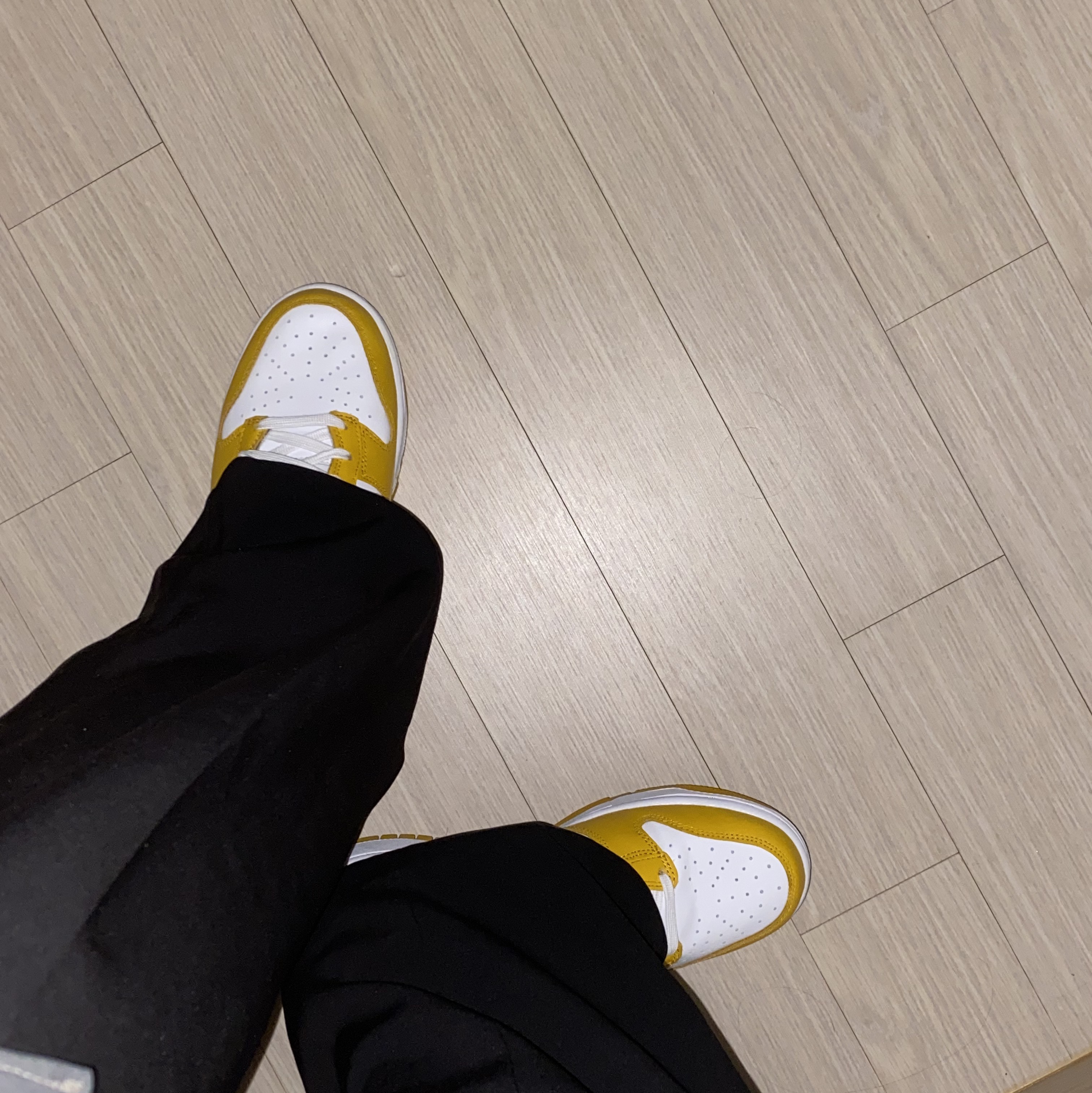 (W) Nike Dunk High Dark Sulfur 착용 스타일