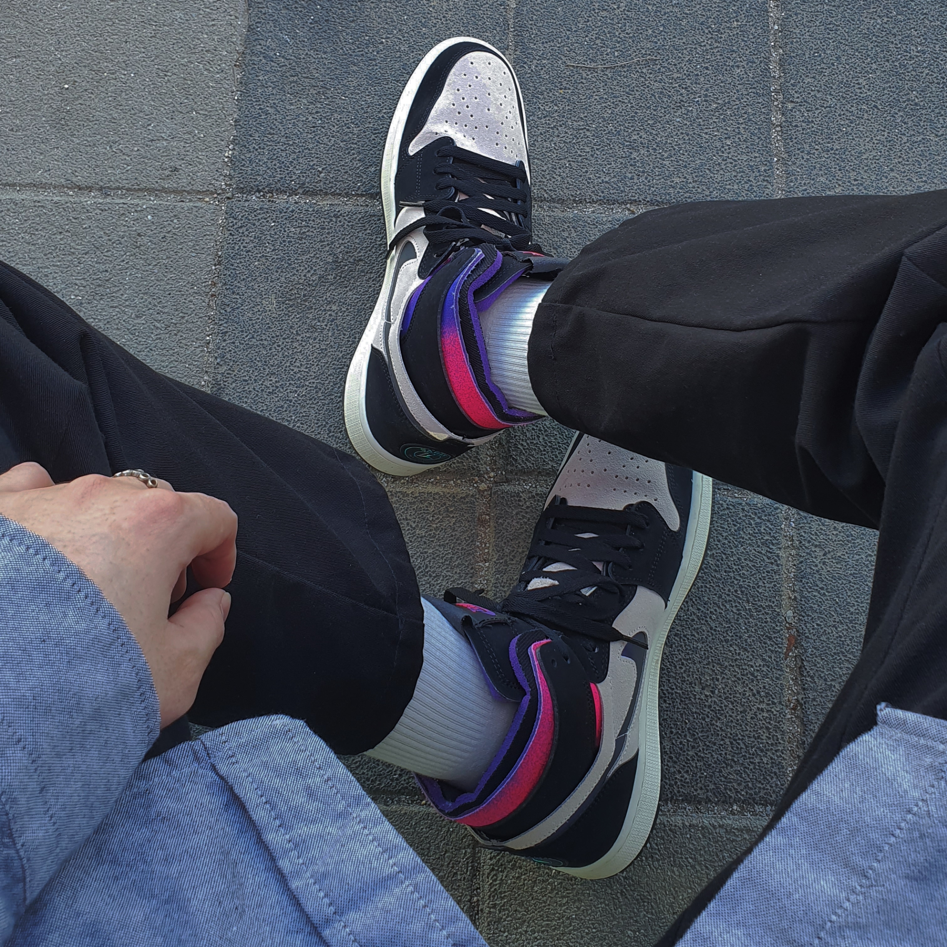 Jordan 1 x Paris Saint-Germain Zoom Air CMFT 착용 스타일