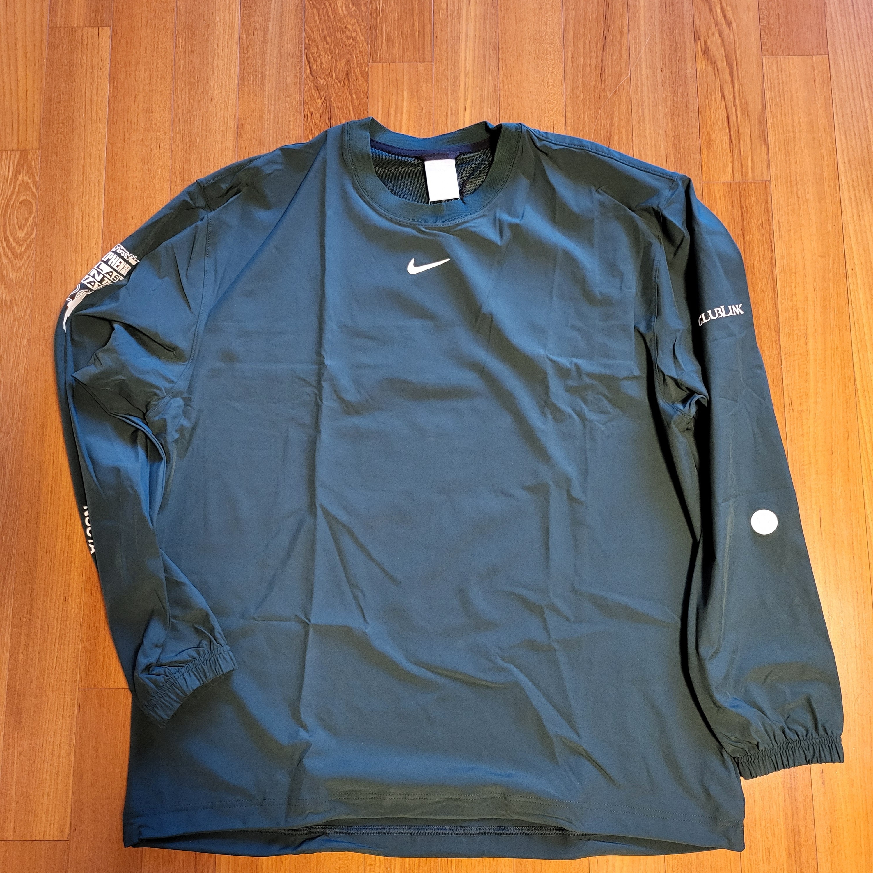 Nike x Drake Nocta Golf Crewneck Top Green - US/EU 착용 스타일