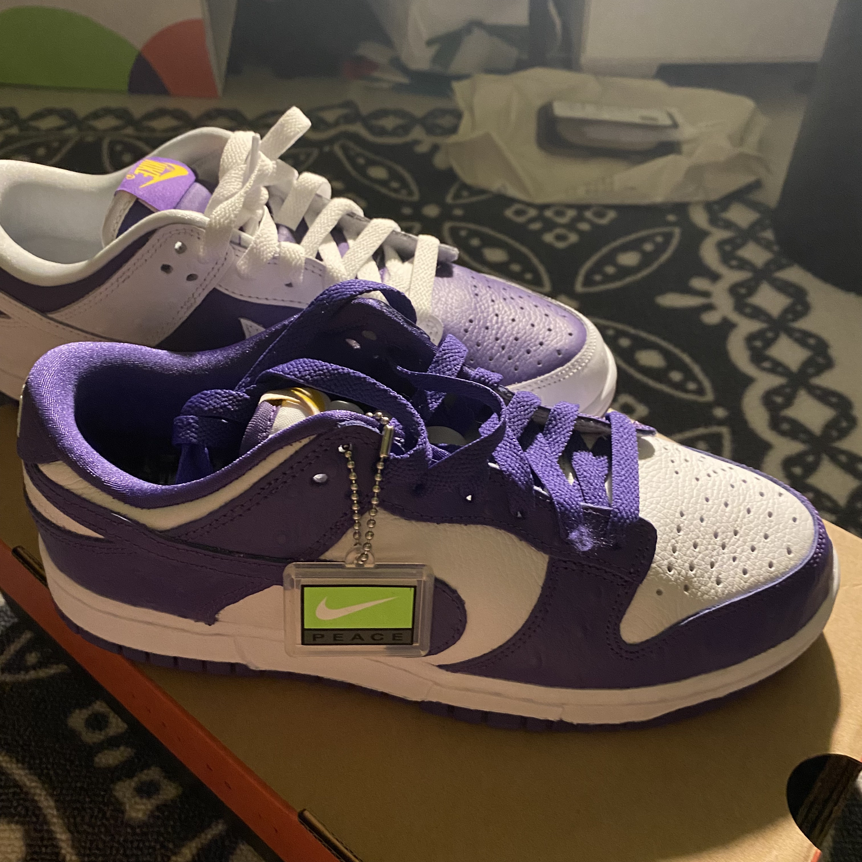 (W) Nike Dunk Low SE Flip 착용 스타일 - 1