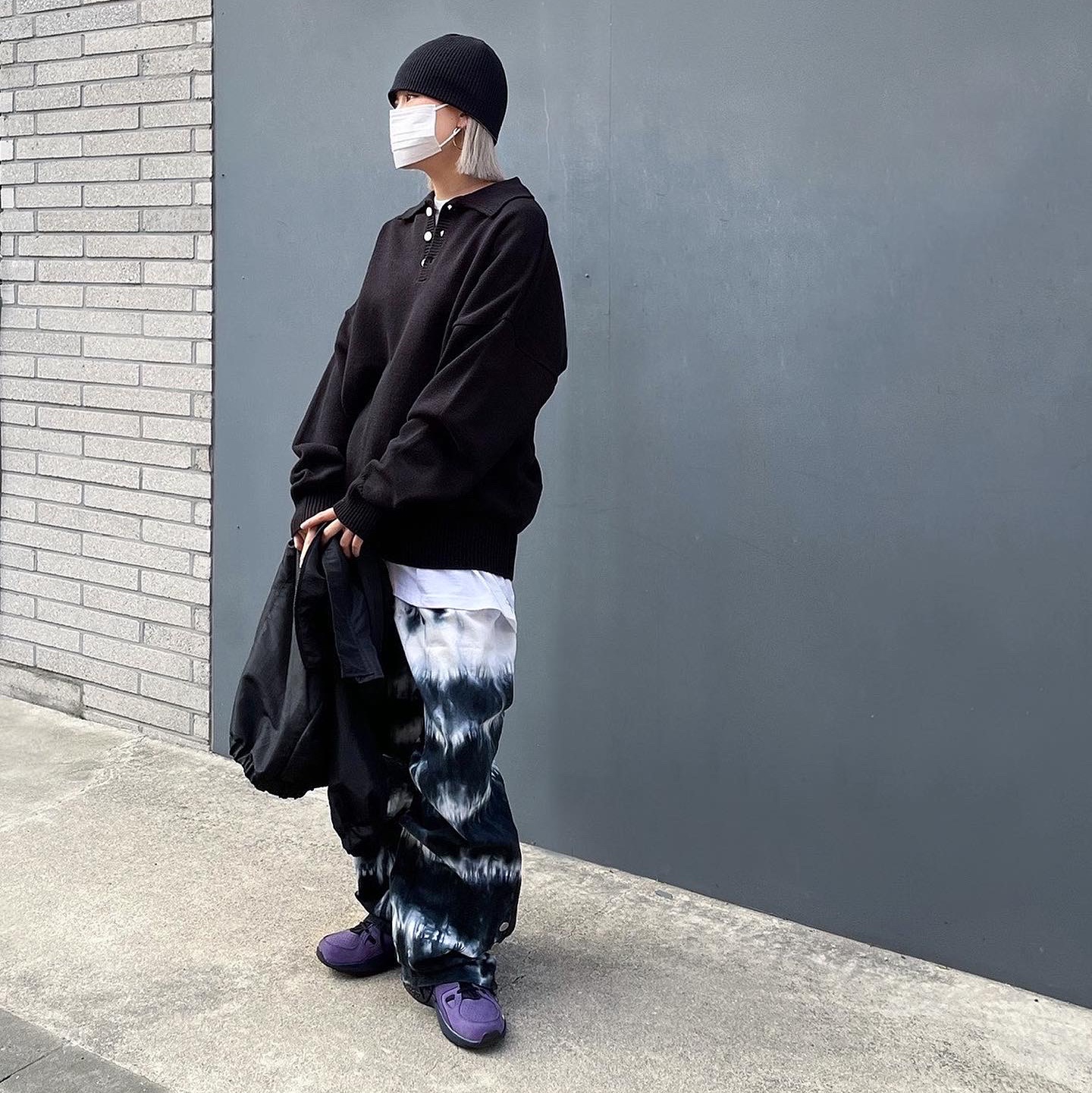 Nike ACG Air Mowabb Gravity Purple 착용 스타일 - 1