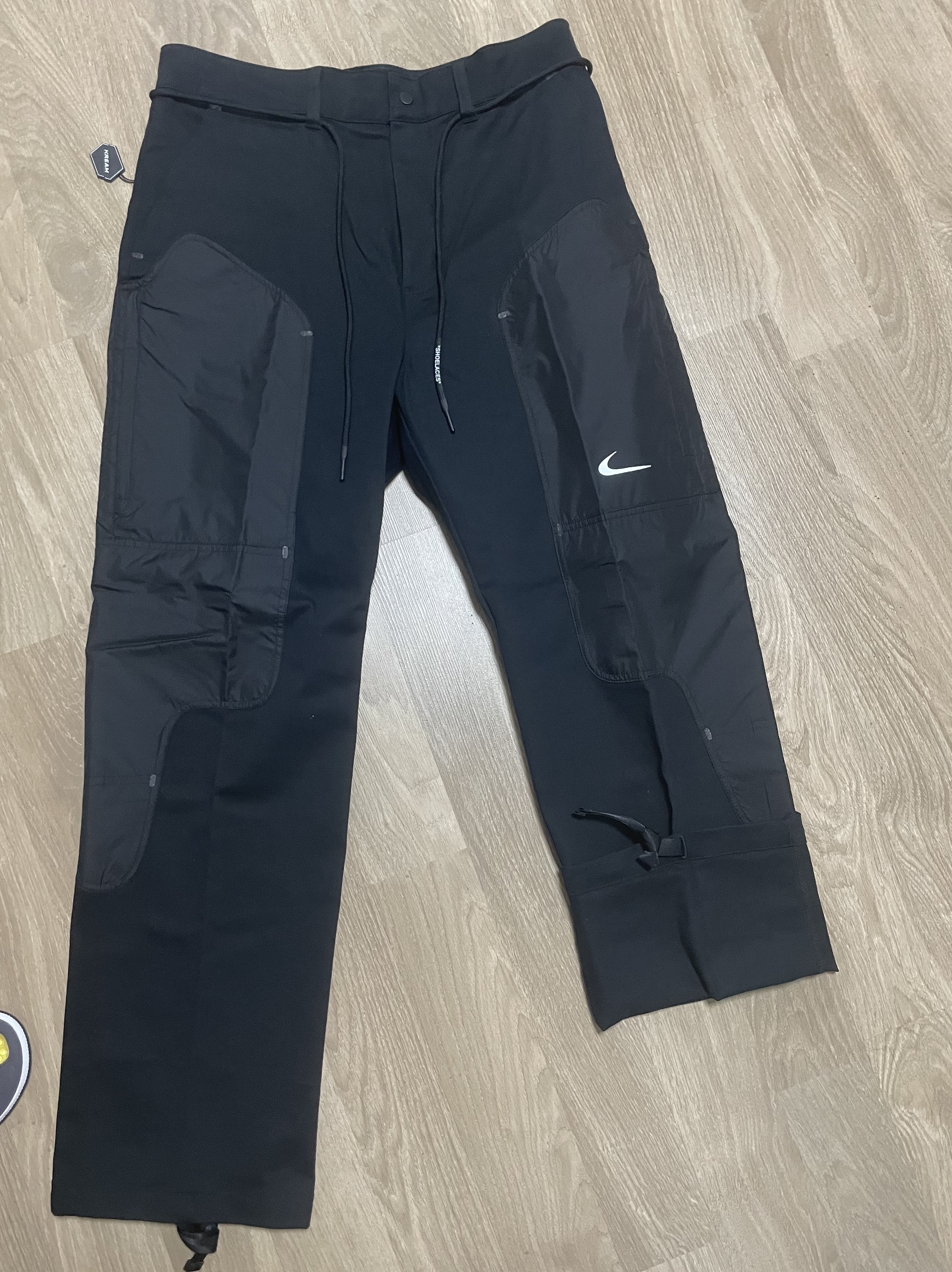 Nike x Drake Nocta NRG Hoodie Black - US/EU, Nike x Off-White NRG Pants Black 착용 스타일 - 5