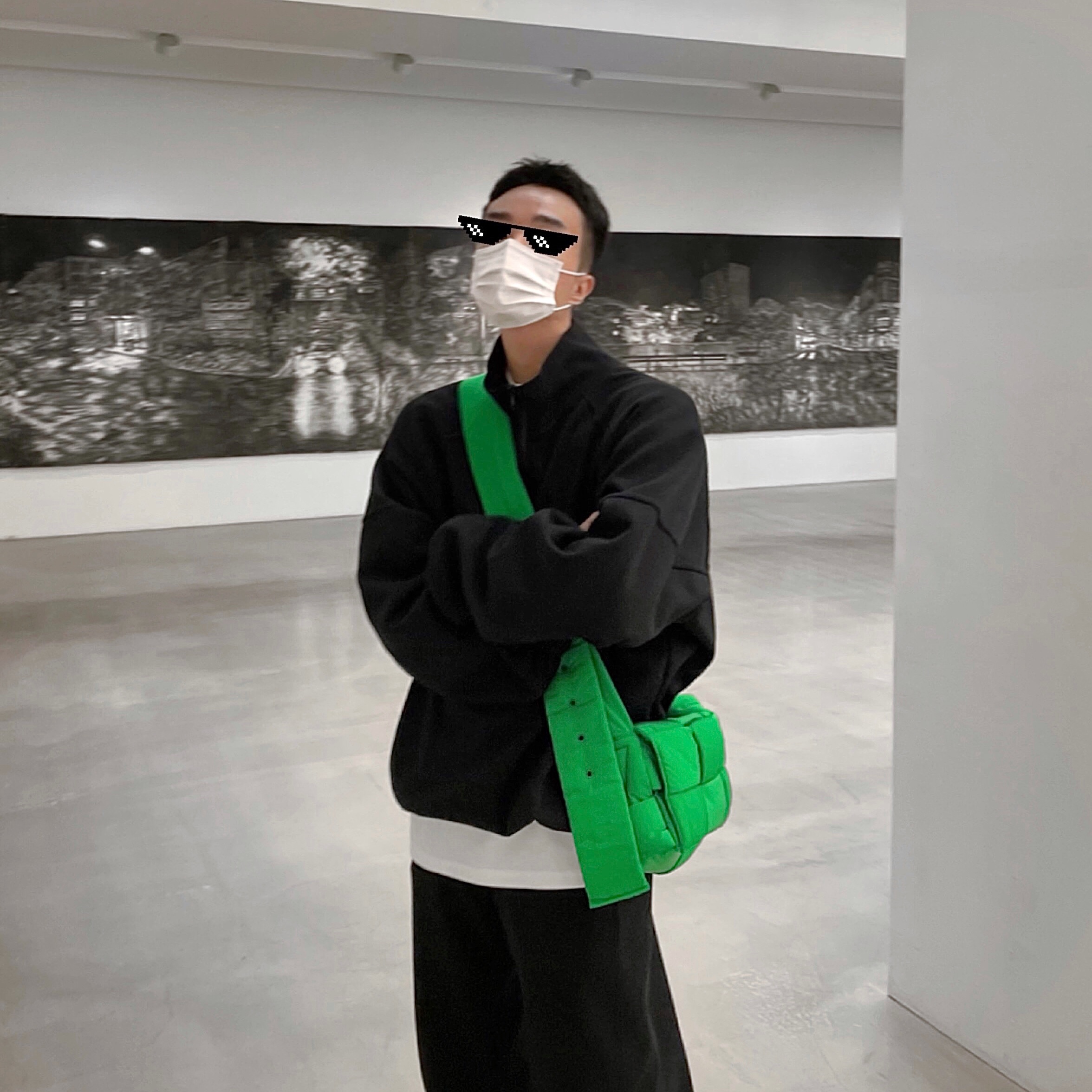 (W) Jordan 1 Retro High OG Lucky Green 착용 스타일 - 2