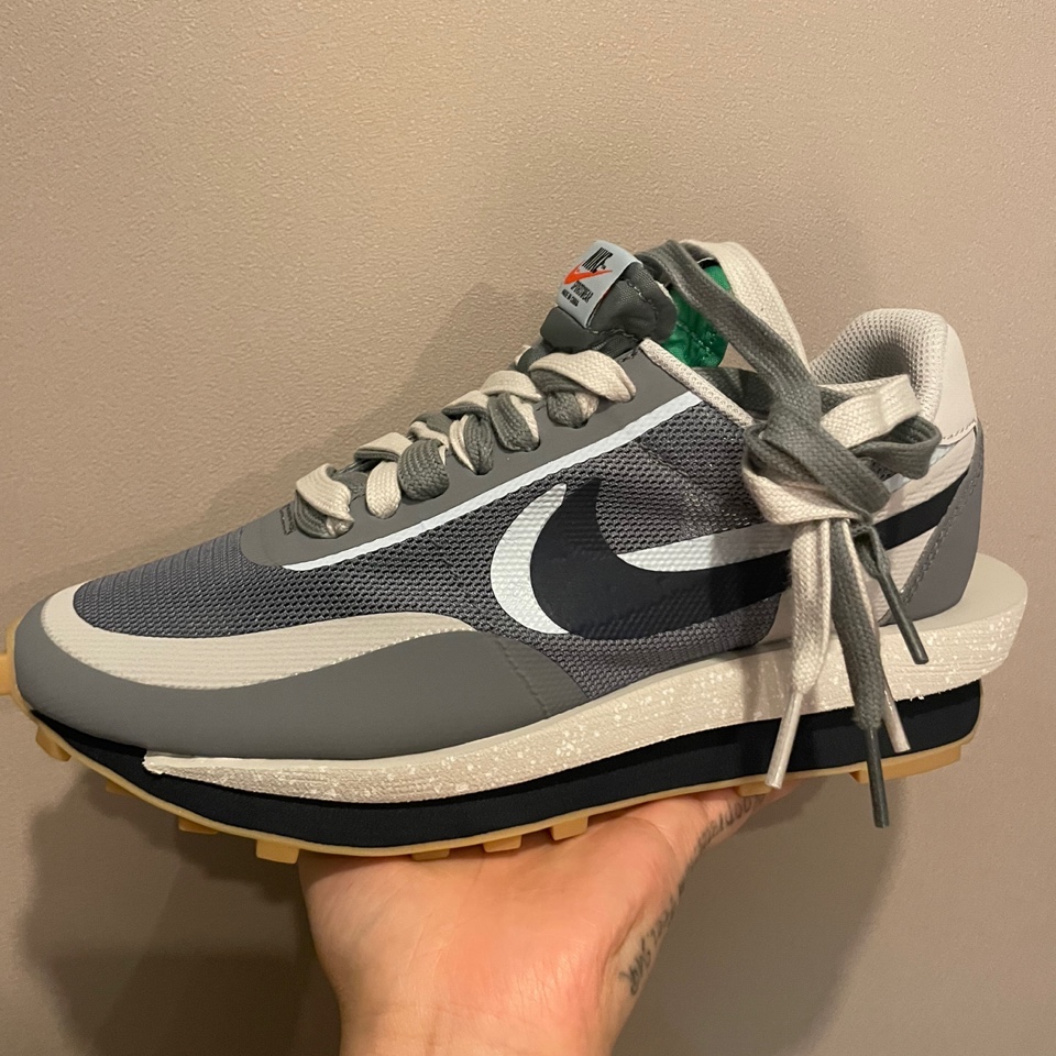 Nike x Sacai x Clot LDWaffle Cool Grey 착용 스타일