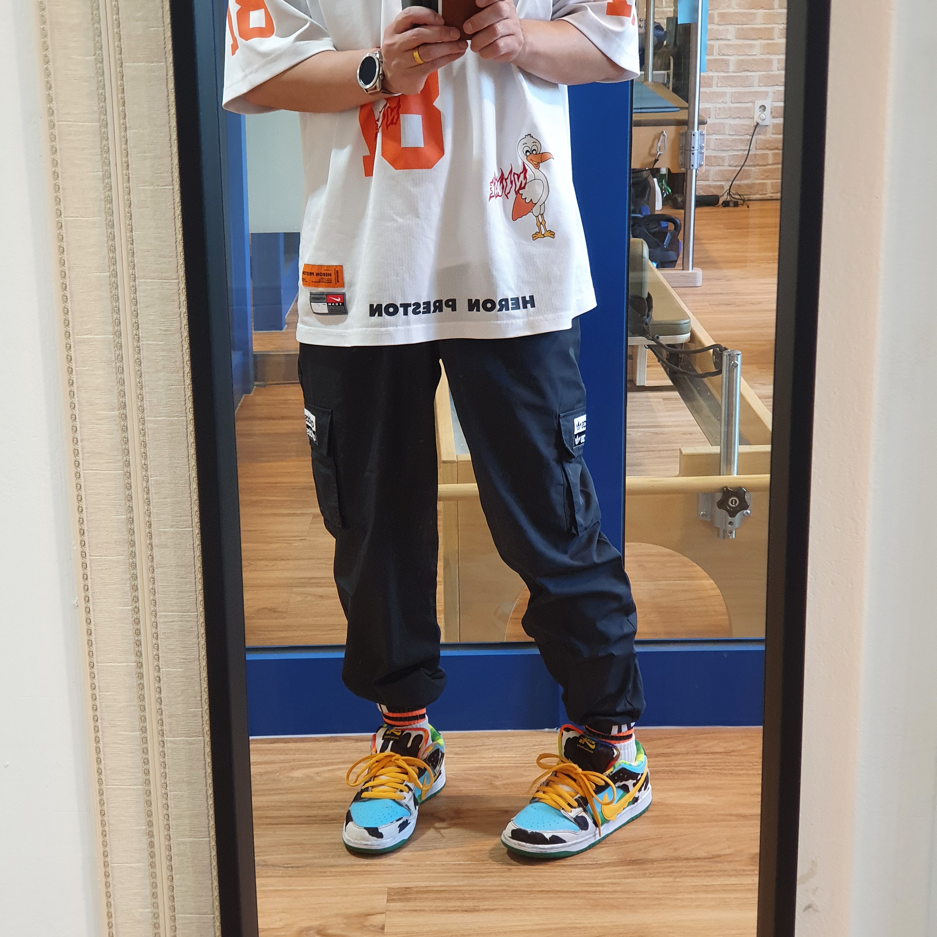 Nike x Ben & Jerry's SB Dunk Low Chunky Dunky 착용 스타일