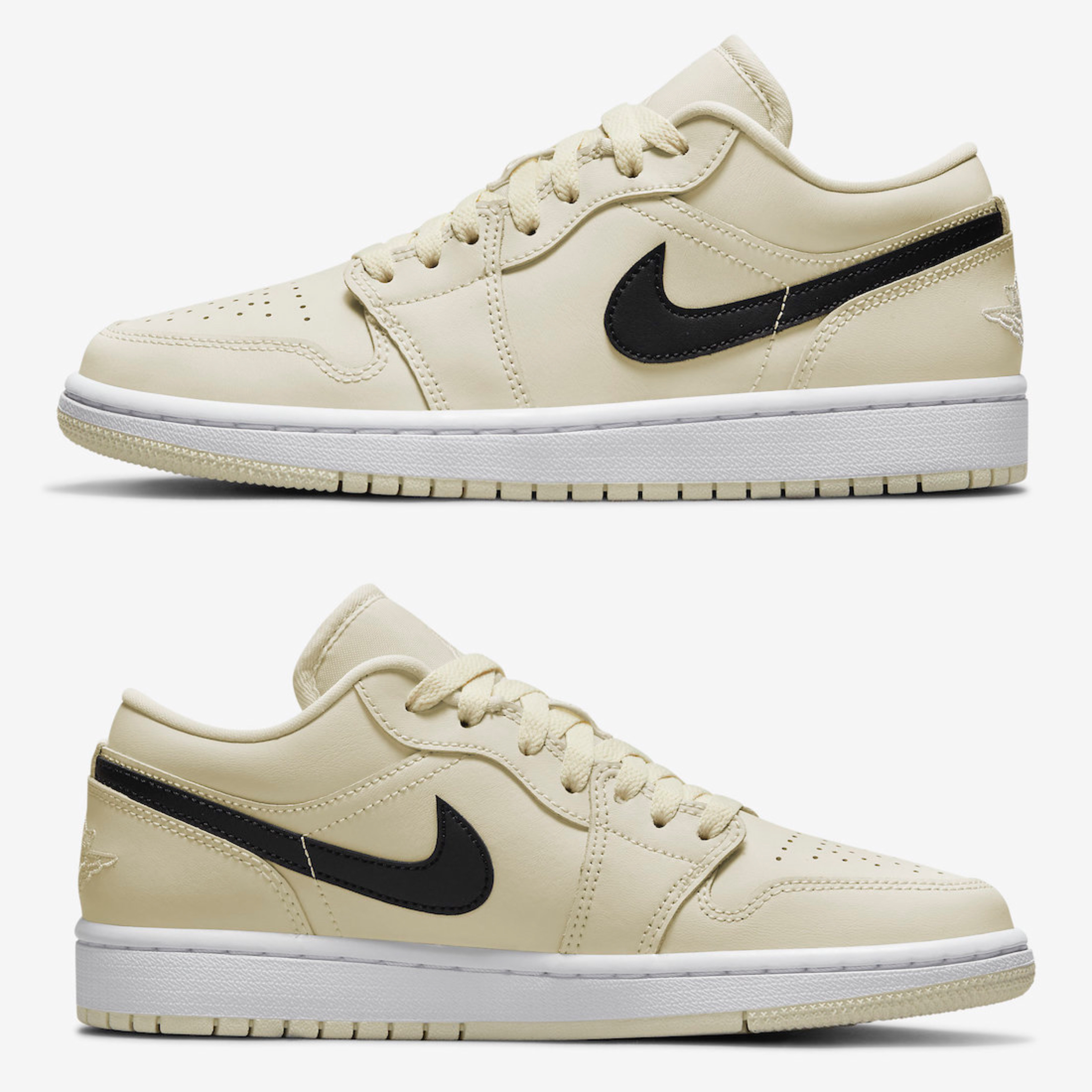 (W) Jordan 1 Low Coconut Milk 착용 스타일 - 3