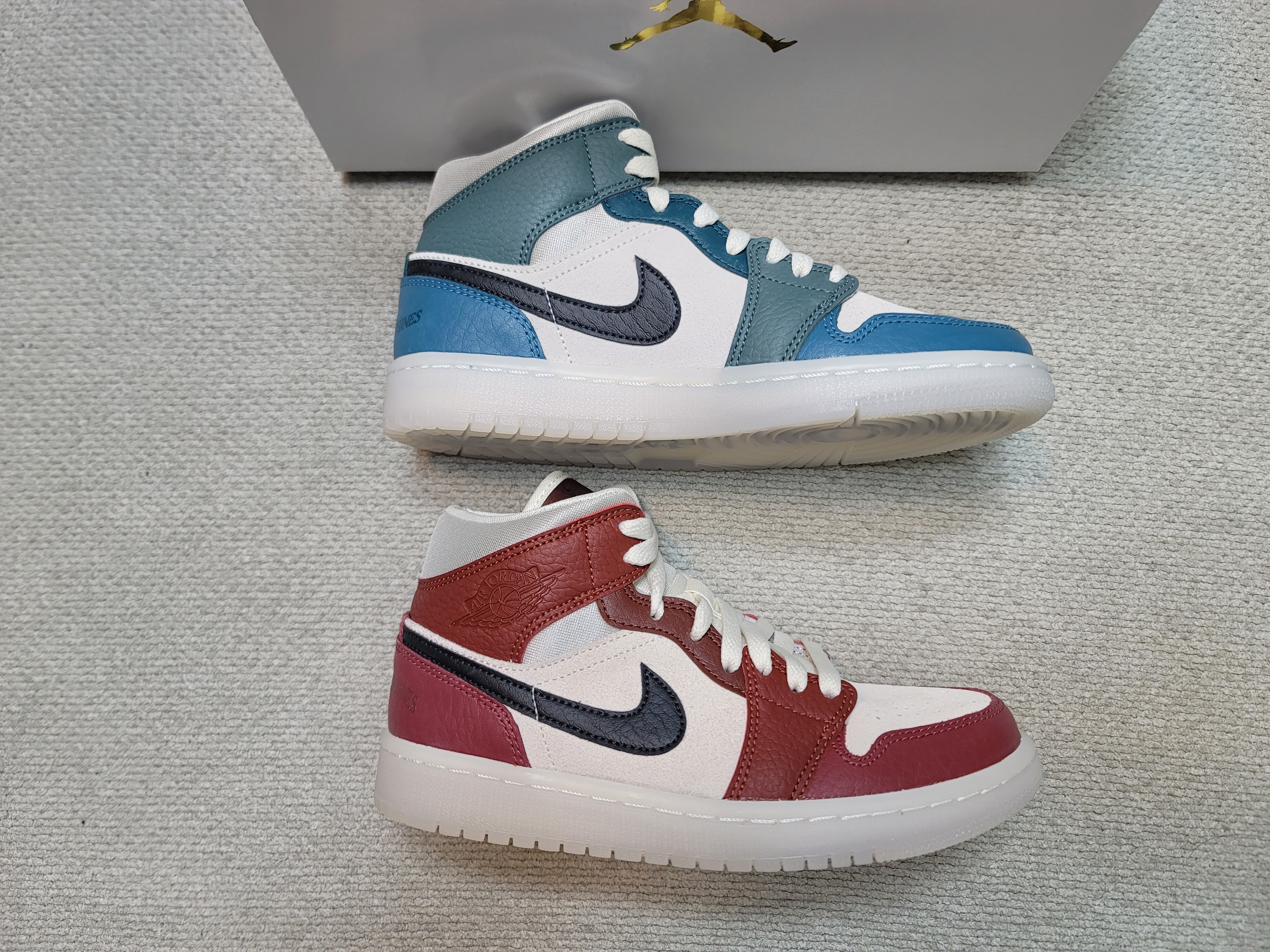 (W) Jordan 1 Mid Anti Gravity Machines 착용 스타일 - 2