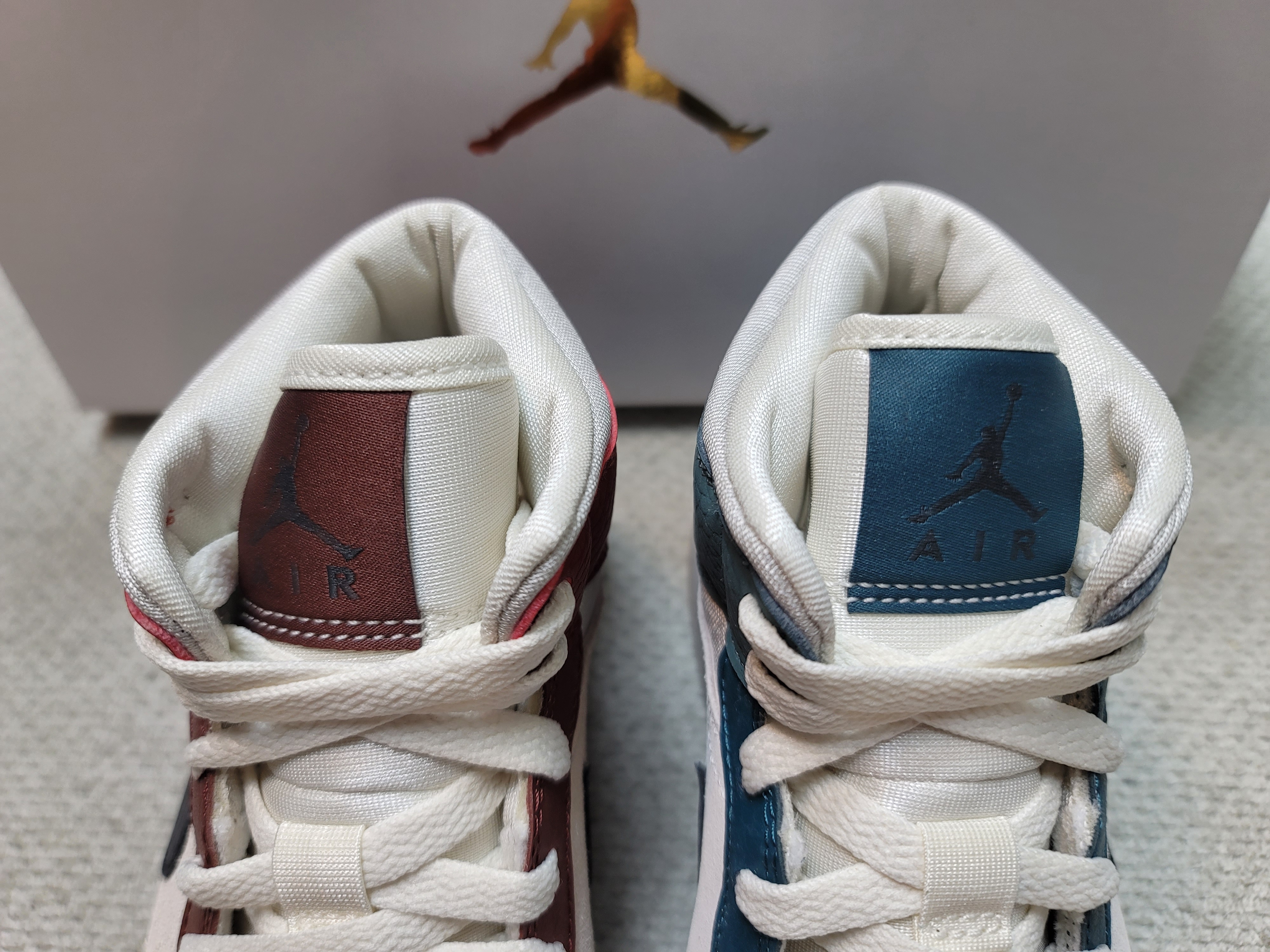 (W) Jordan 1 Mid Anti Gravity Machines 착용 스타일 - 5