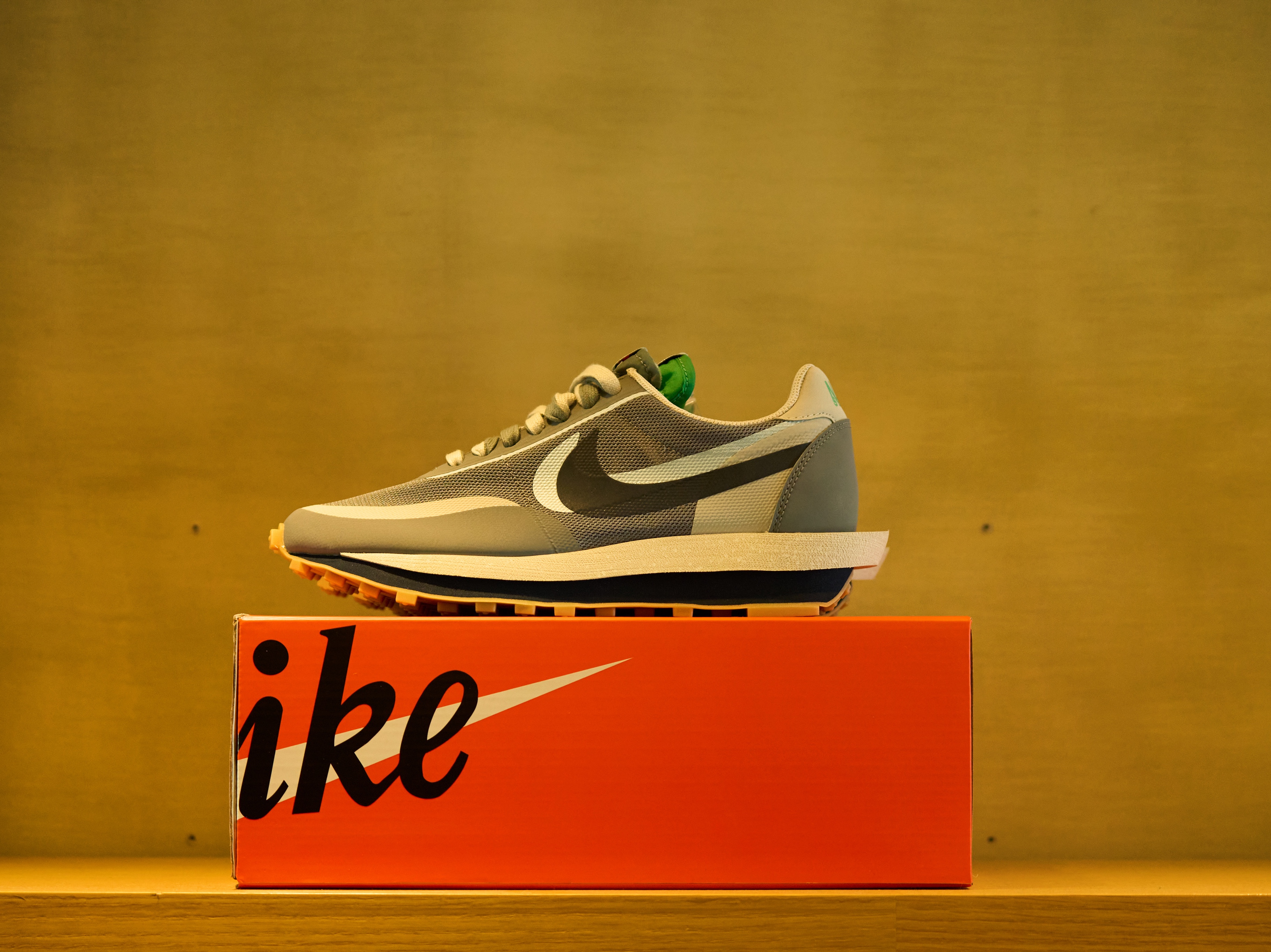 Nike x Sacai x Clot LDWaffle Cool Grey 착용 스타일