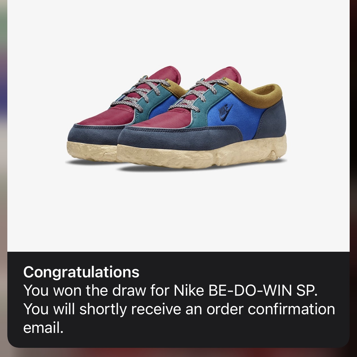 Nike BE-DO-WIN SP Hyper Royal 착용 스타일