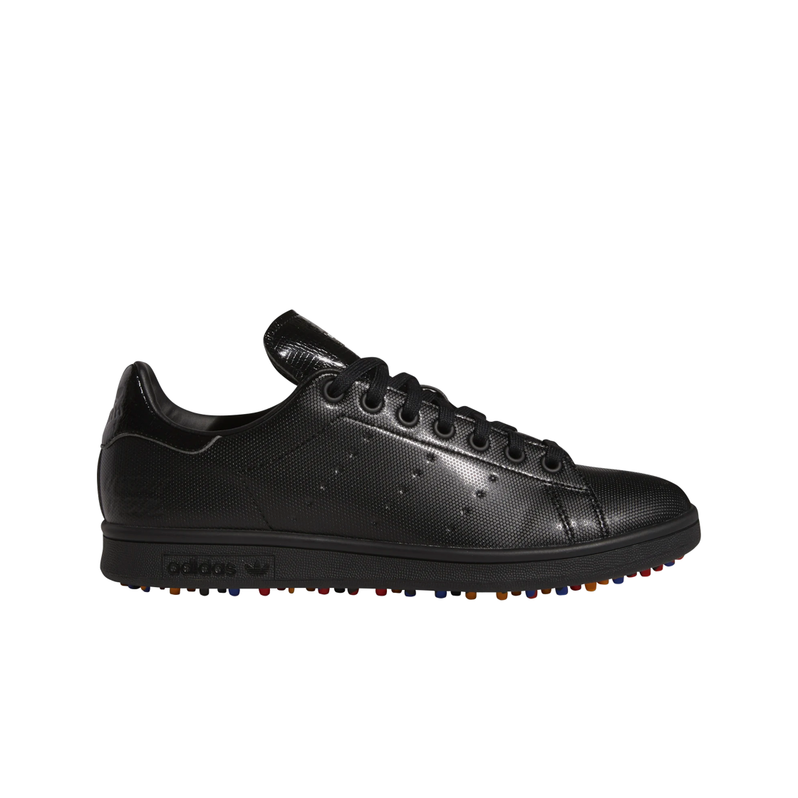 아디다스 스탠 스미스 프라임그린 리미티드 에디션 스파이크리스 골프 코어 블랙(Adidas Stan Smith Primegreen LE Spikeless Golf Core Black)