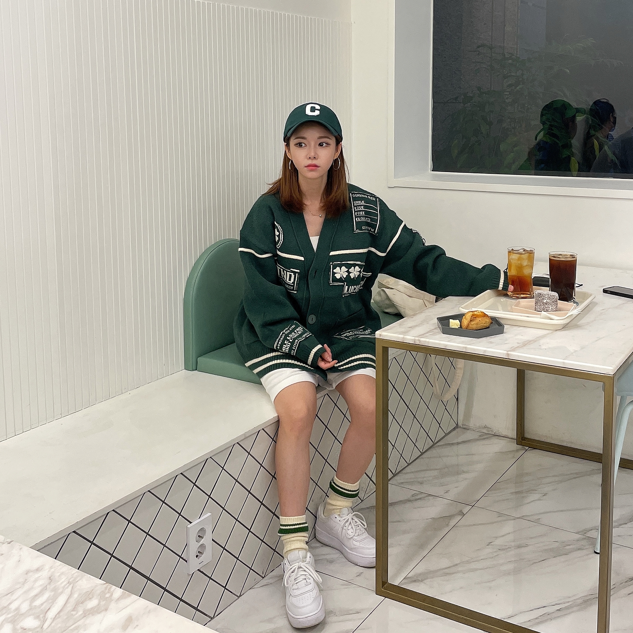 Nike Air Force 1 '07 Low White 착용 스타일