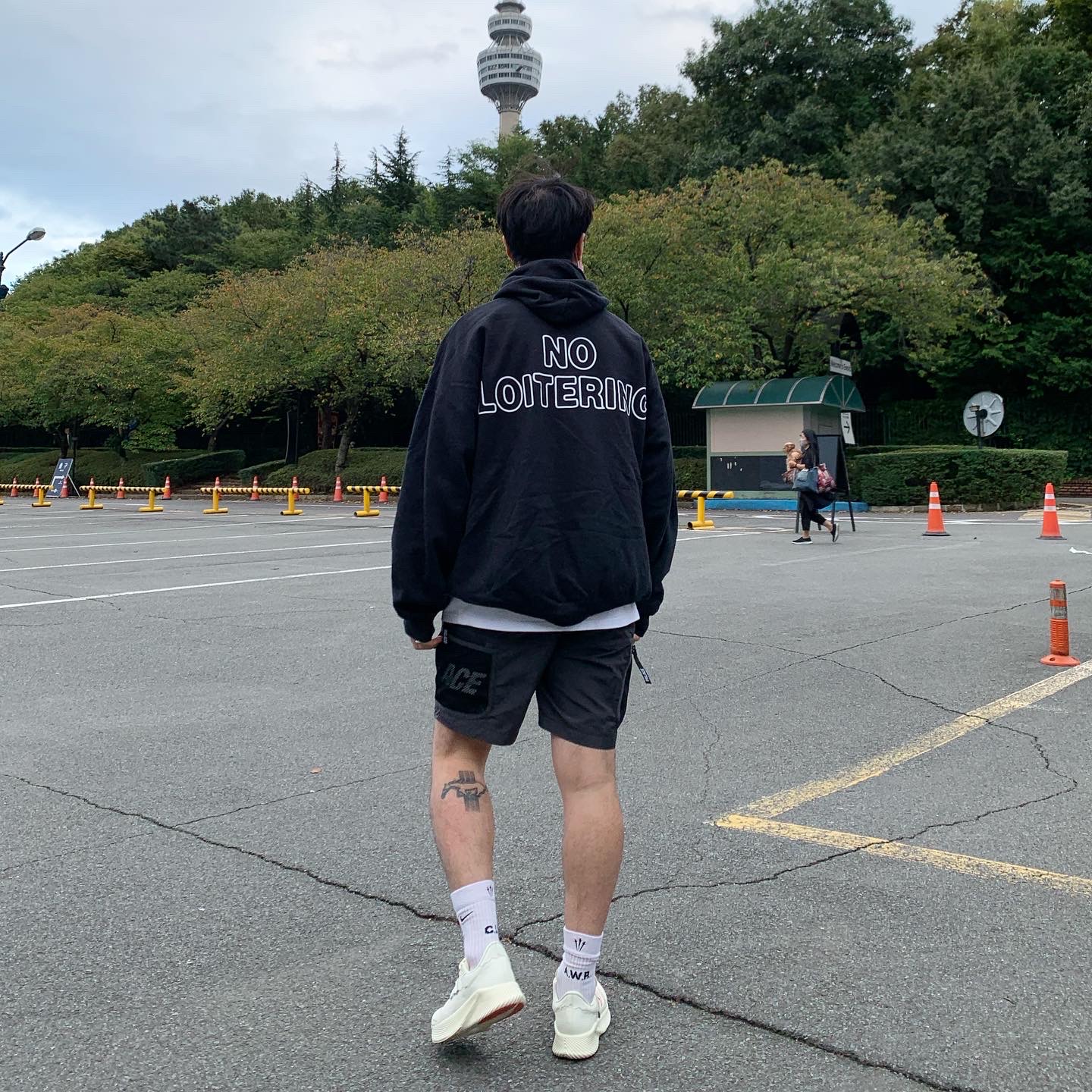 New Balance x Stone Island x Tokyo Design Studio FuelCell RC Elite v2, Nike x Drake Nocta Socks White (3 Pack) 착용 스타일