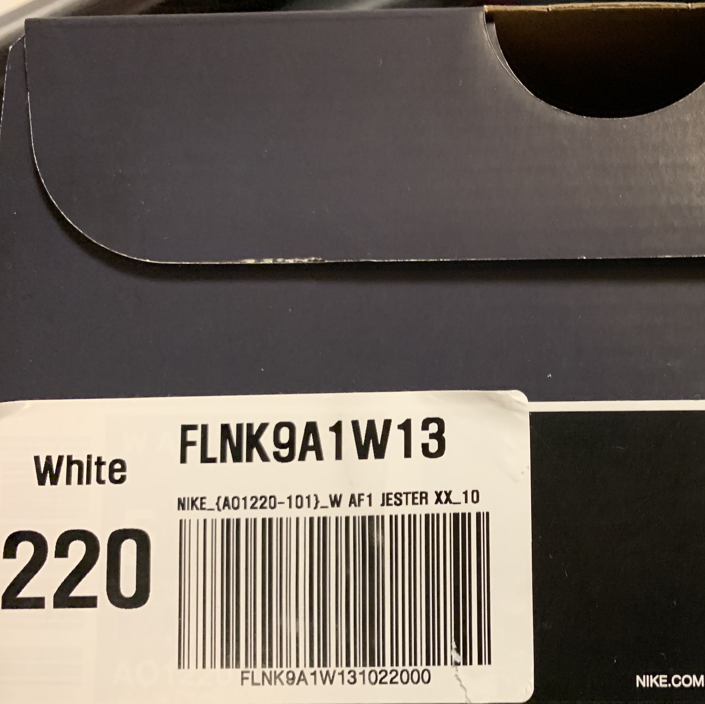 (W) Nike Air Force 1 Jester XX Triple White 착용 스타일 - 3
