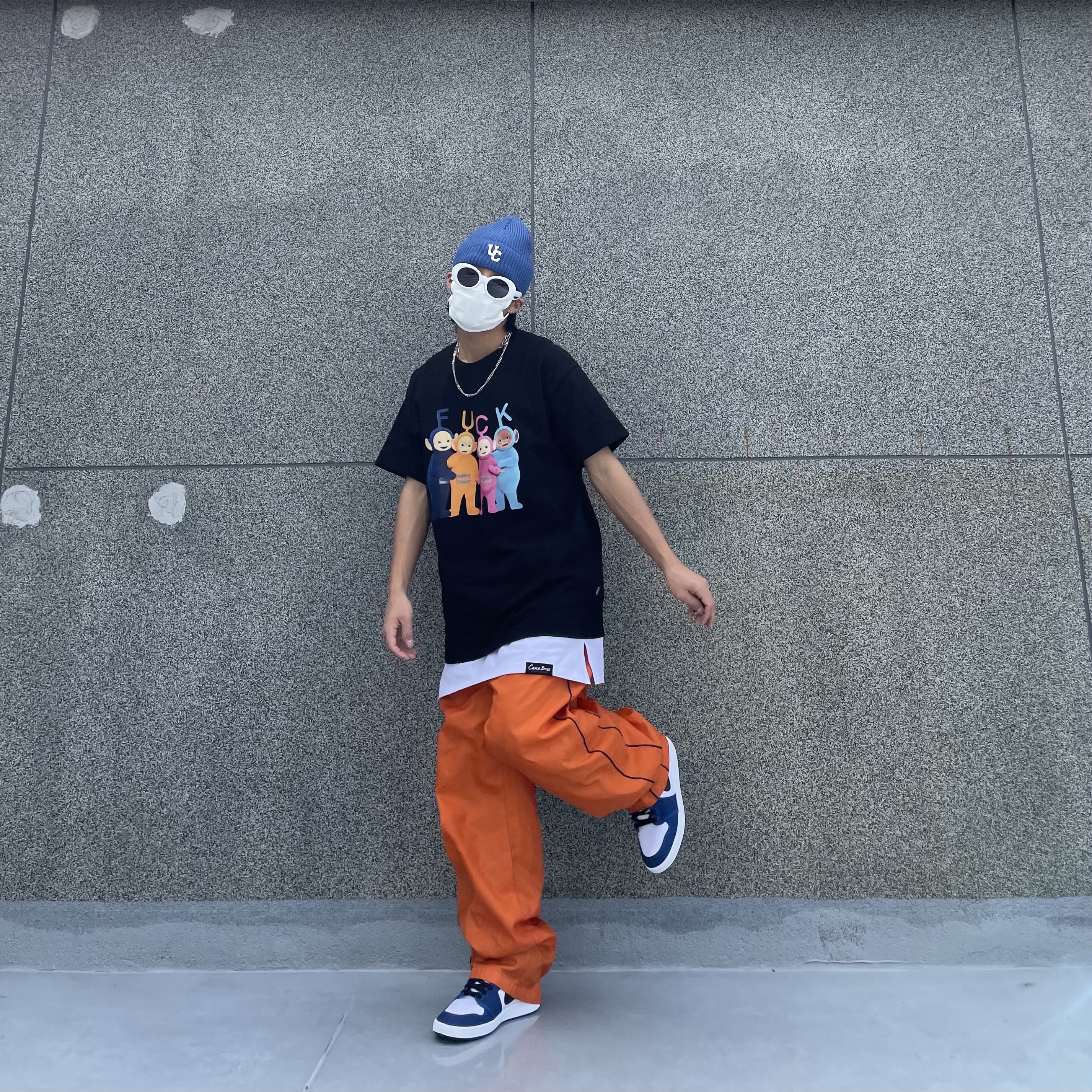 Jordan 1 KO Storm Blue 착용 스타일
